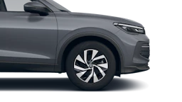 Dolphin Grey -metalliväri Volkswagen Tiguan 2026 kuva 9.