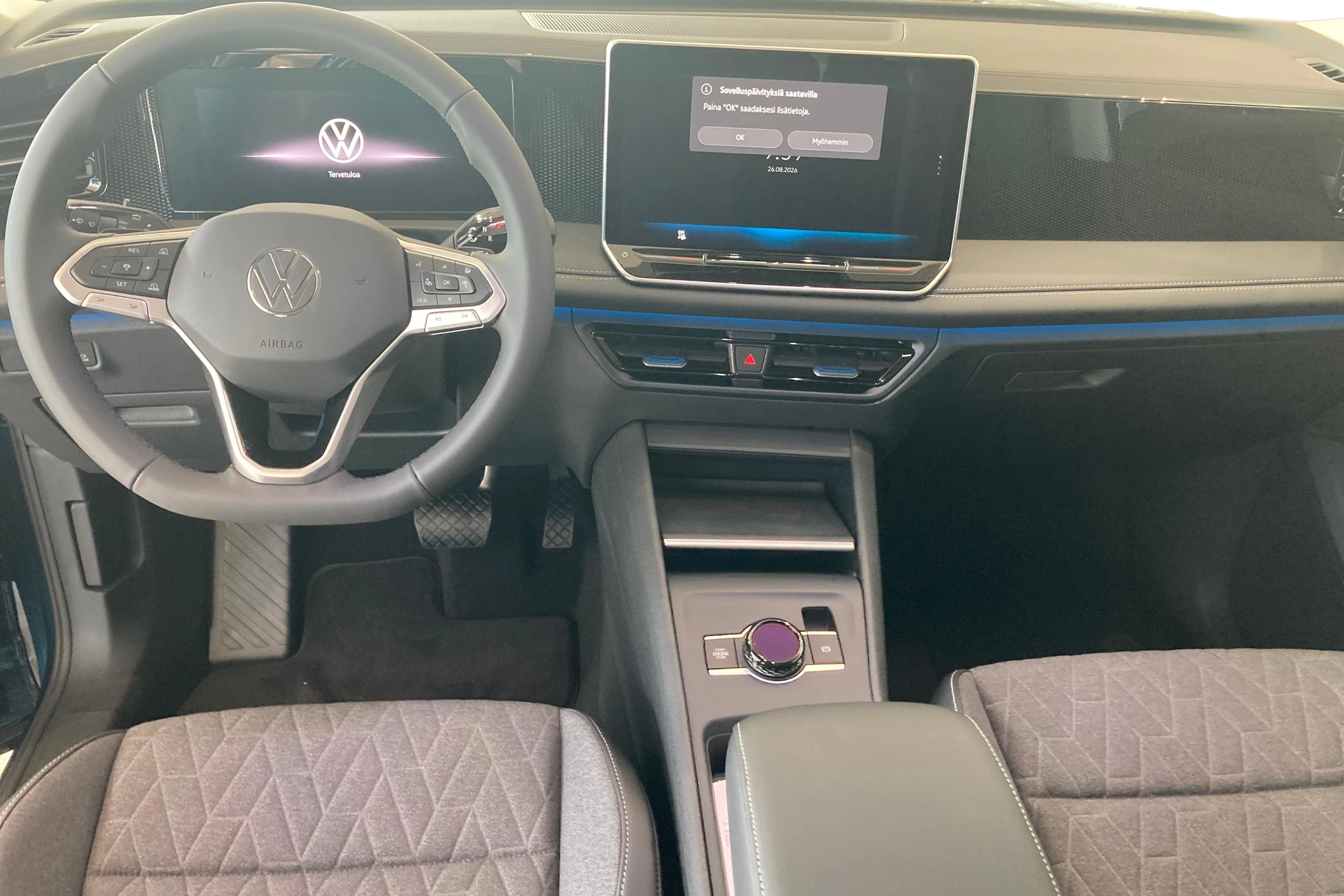 sininen Volkswagen Tiguan 2026 kuva 7.