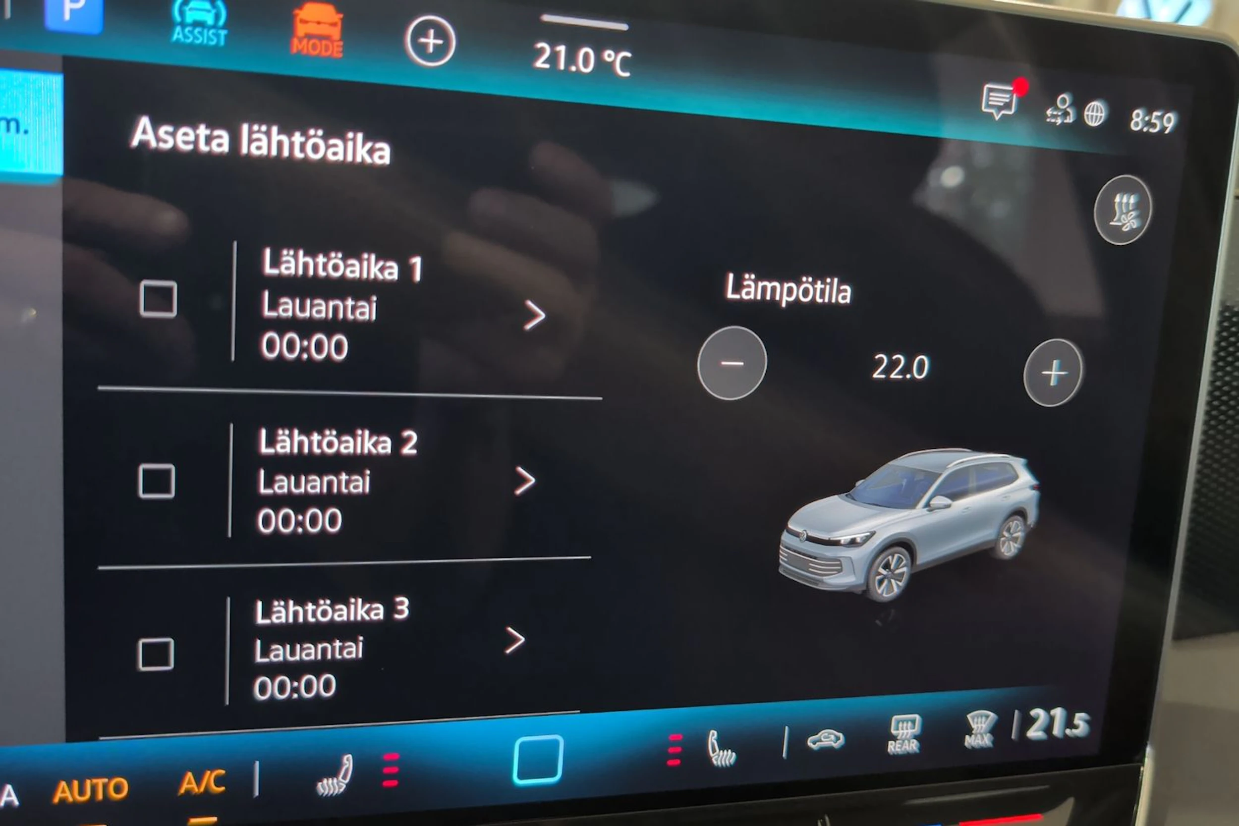 sininen Volkswagen Tiguan 2026 kuva 18.