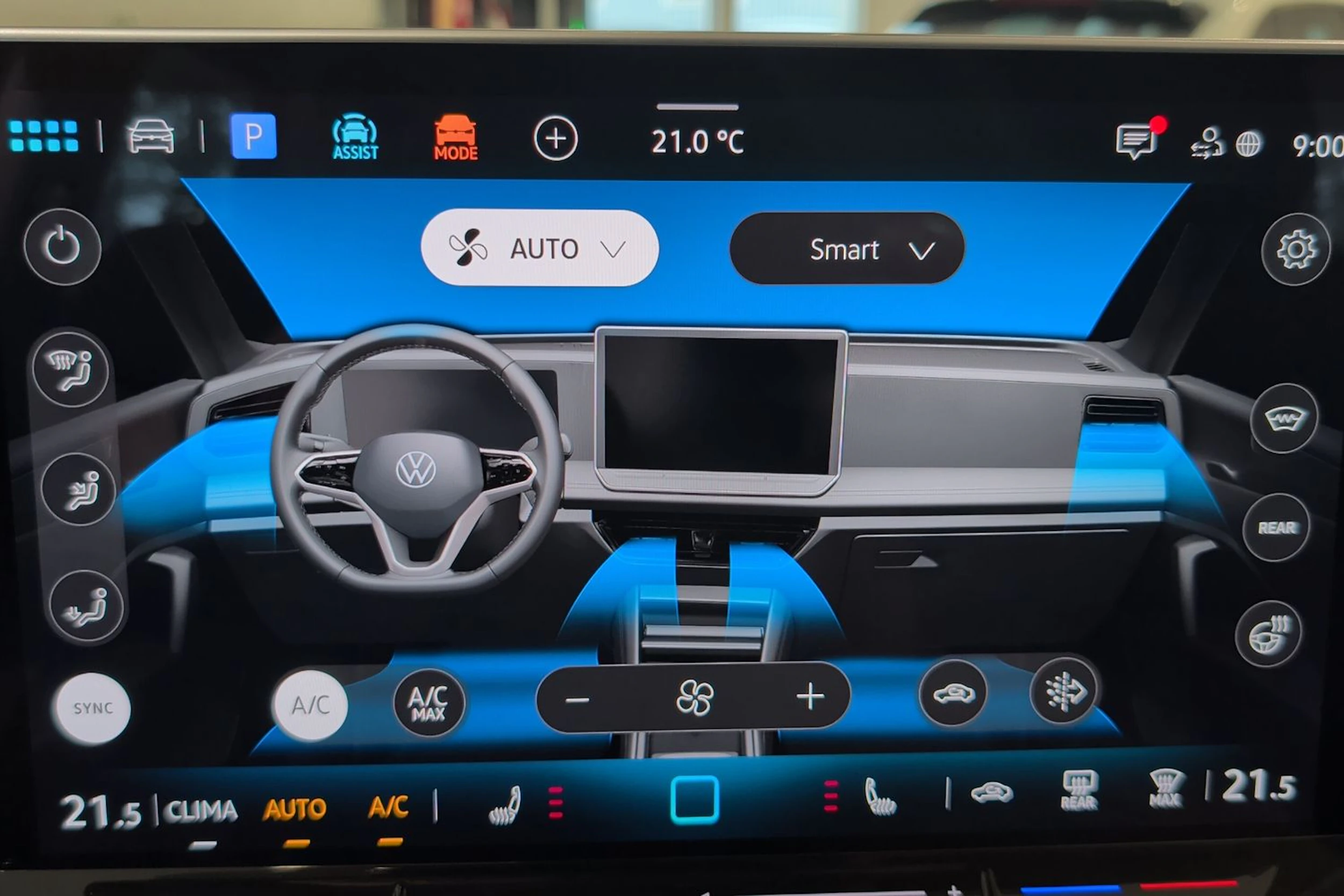 sininen Volkswagen Tiguan 2026 kuva 19.
