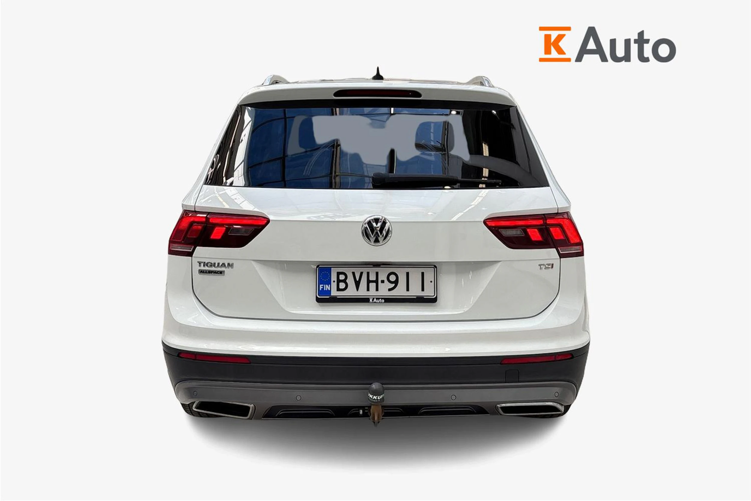 valkoinen Volkswagen Tiguan Allspace 2018 kuva 4.