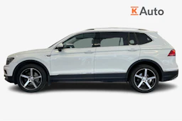 Valkoinen Volkswagen Tiguan Allspace 2018 kuva 7.