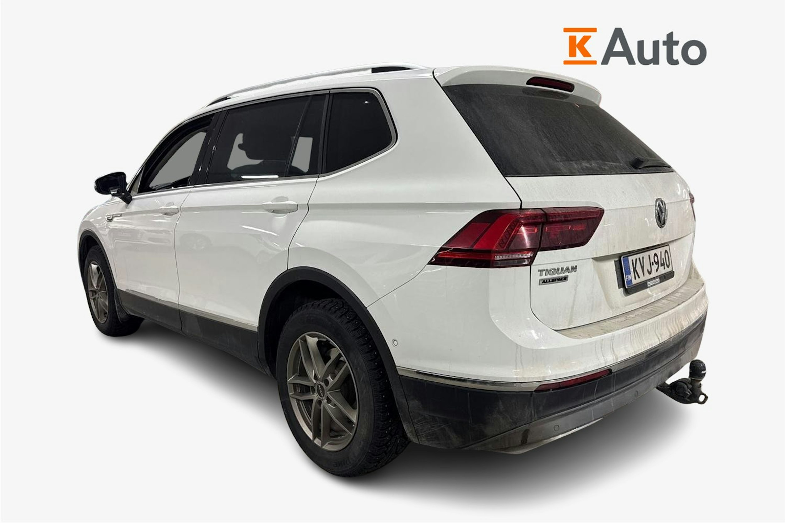 valkoinen Volkswagen Tiguan Allspace 2018 kuva 2.