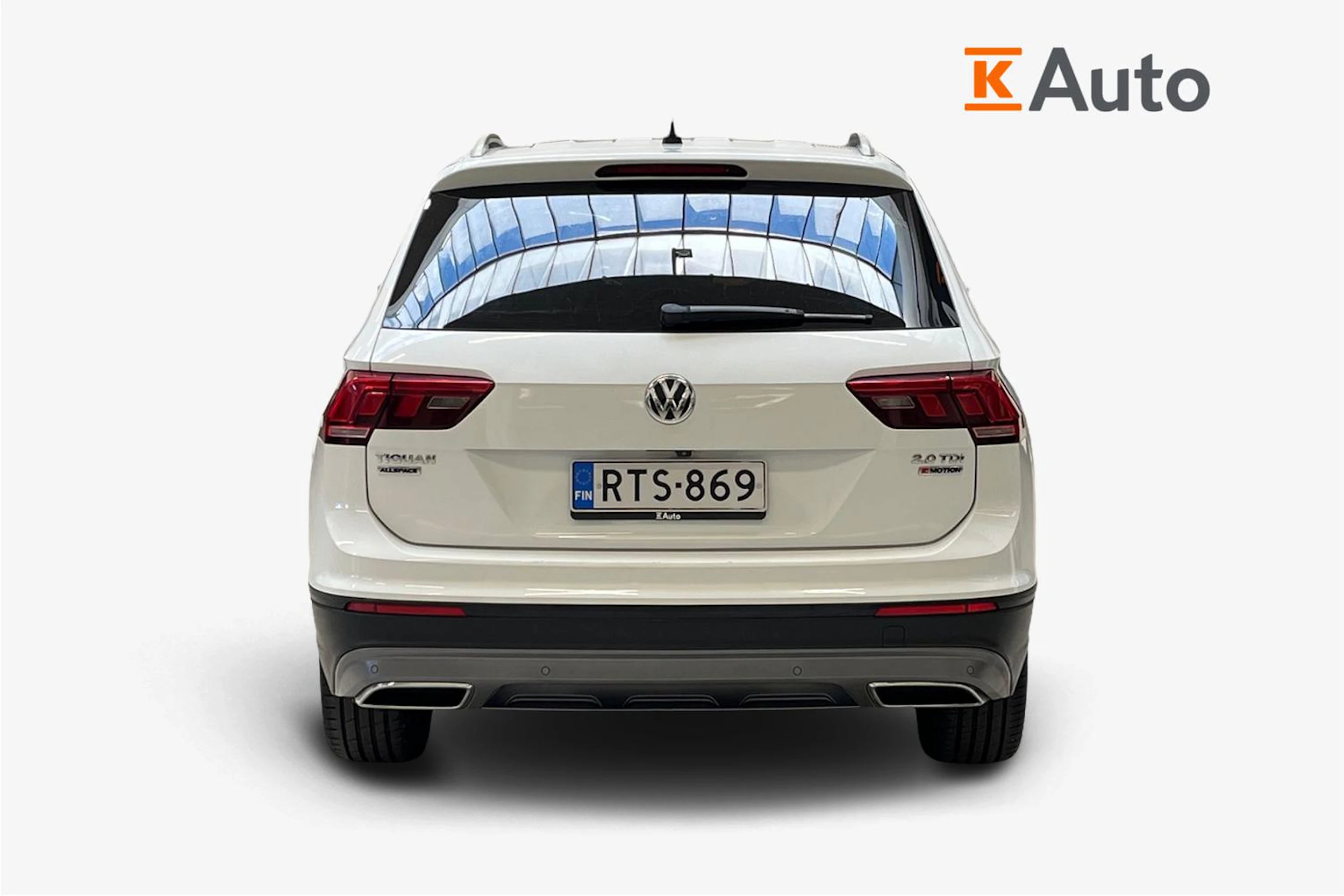 valkoinen Volkswagen Tiguan Allspace 2018 kuva 3.