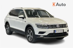 Valkoinen Volkswagen Tiguan Allspace 2018 kuva 1.