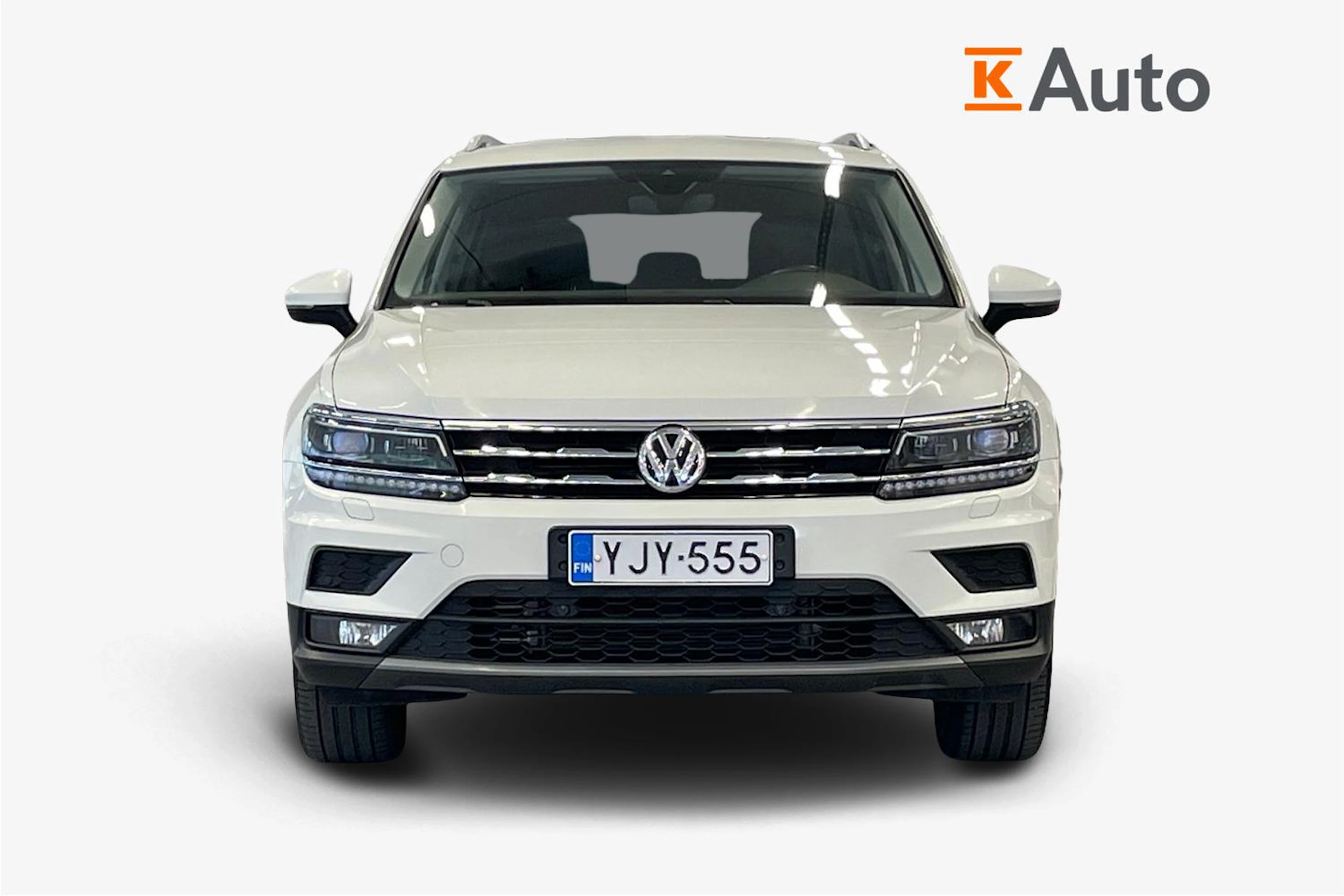Valkoinen Volkswagen Tiguan Allspace 2018 kuva 4.
