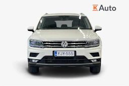 Valkoinen Volkswagen Tiguan Allspace 2018 kuva 4.