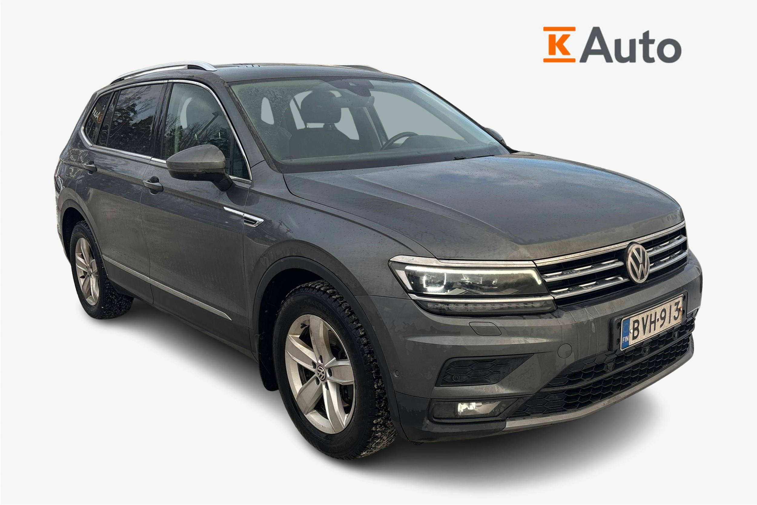 harmaa Volkswagen Tiguan Allspace 2019 kuva 1.