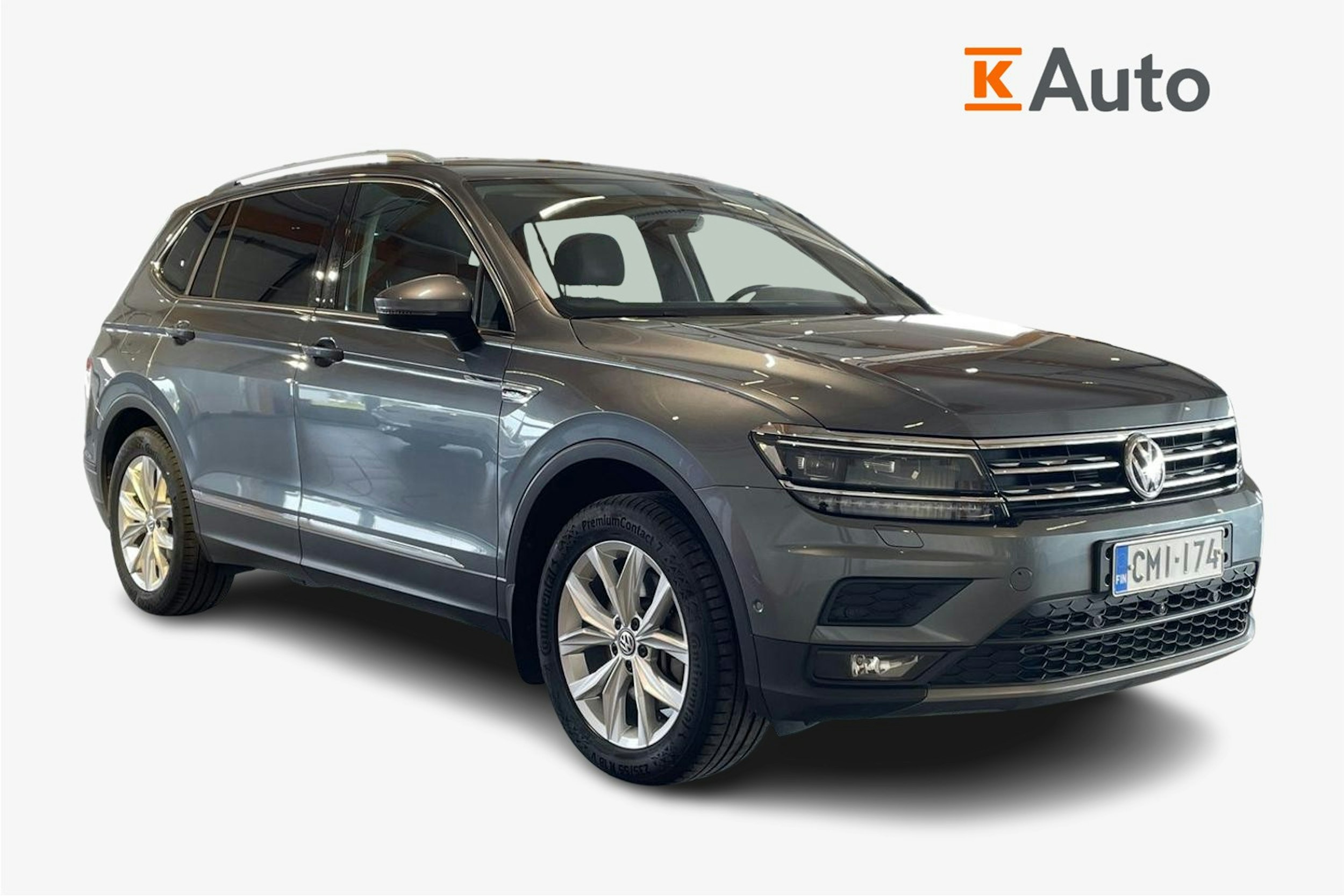 Harmaa Volkswagen Tiguan Allspace 2019 kuva 1.
