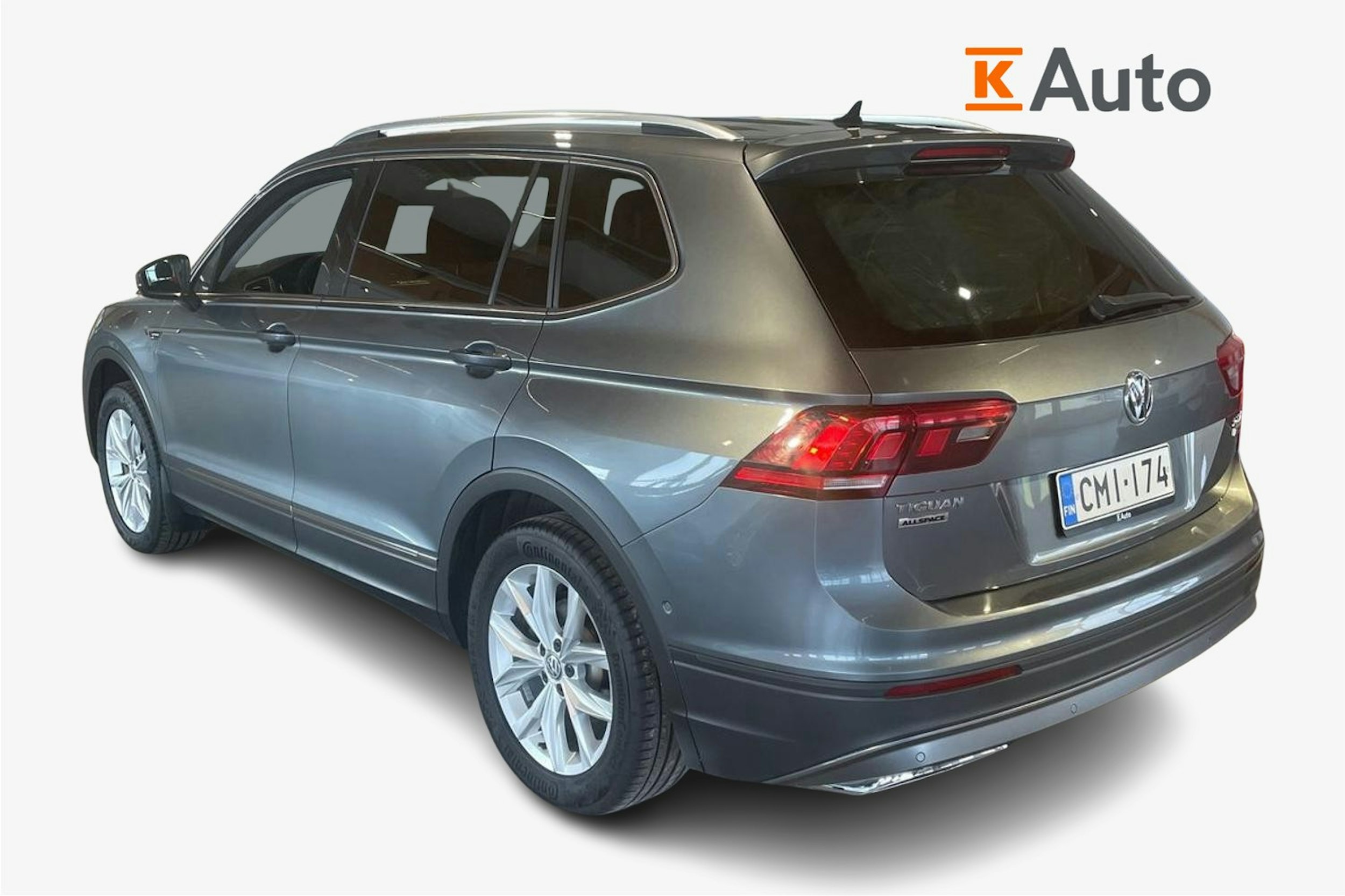 Harmaa Volkswagen Tiguan Allspace 2019 kuva 2.