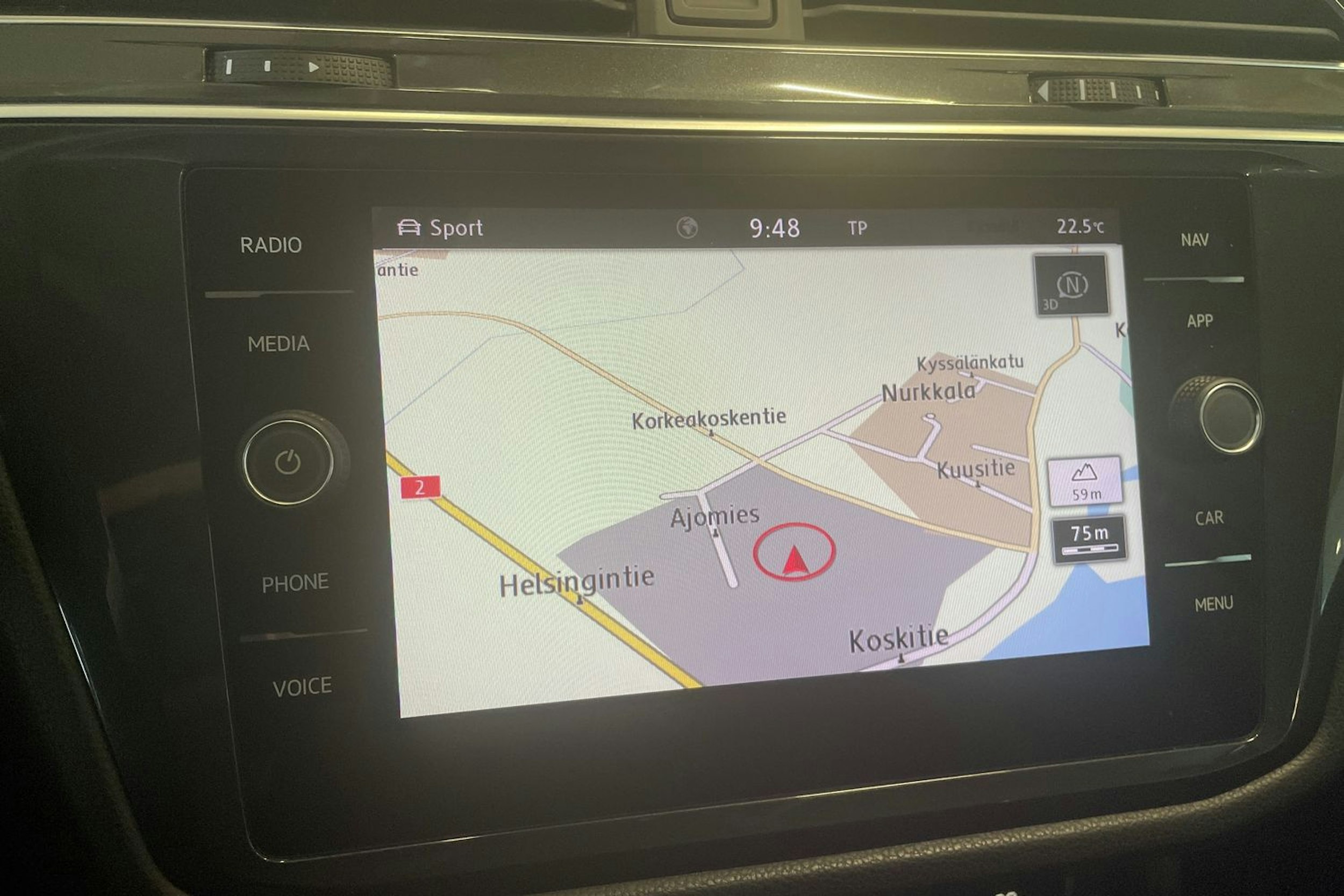 Harmaa Volkswagen Tiguan Allspace 2019 kuva 19.
