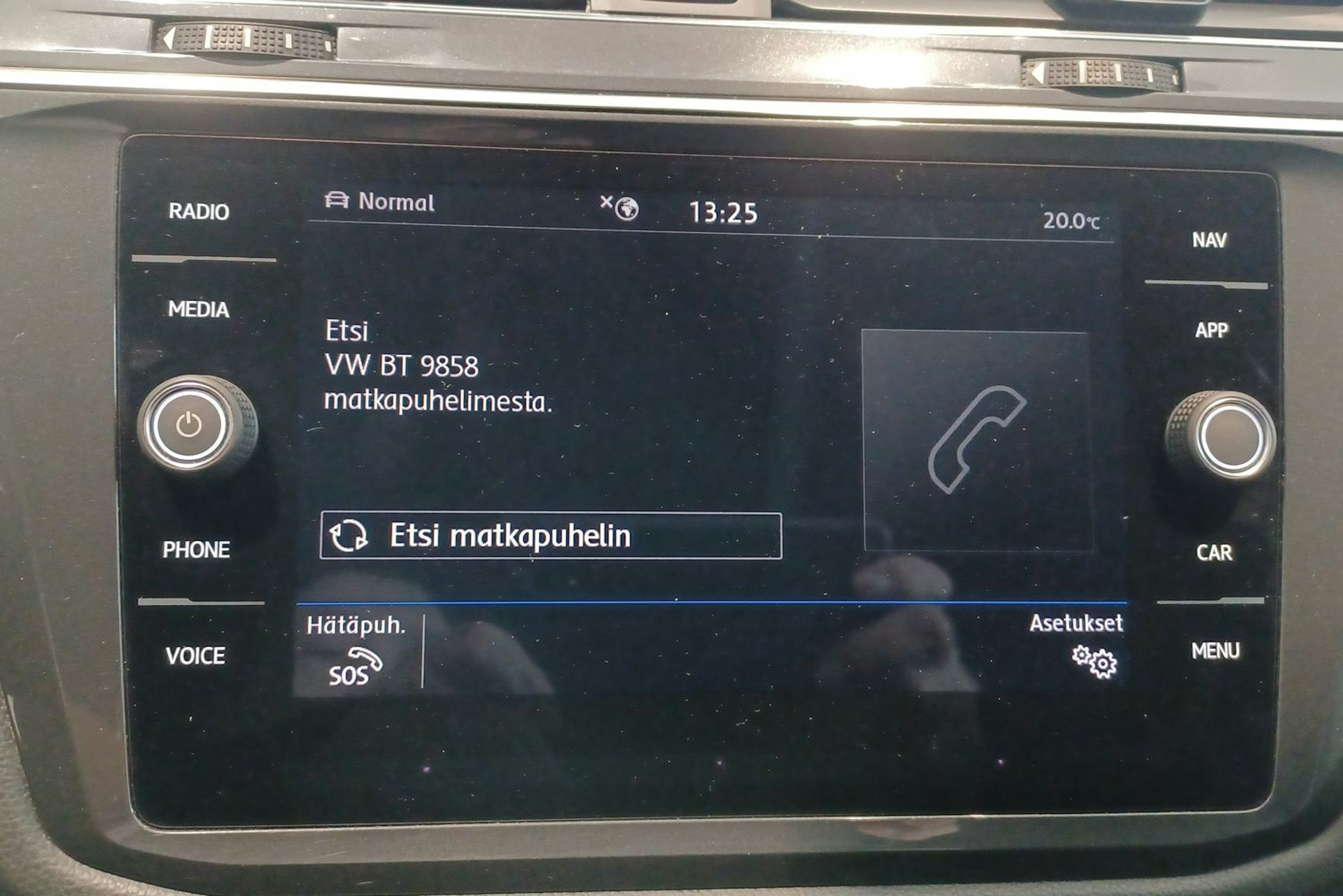 Sininen Volkswagen Tiguan Allspace 2019 kuva 25.