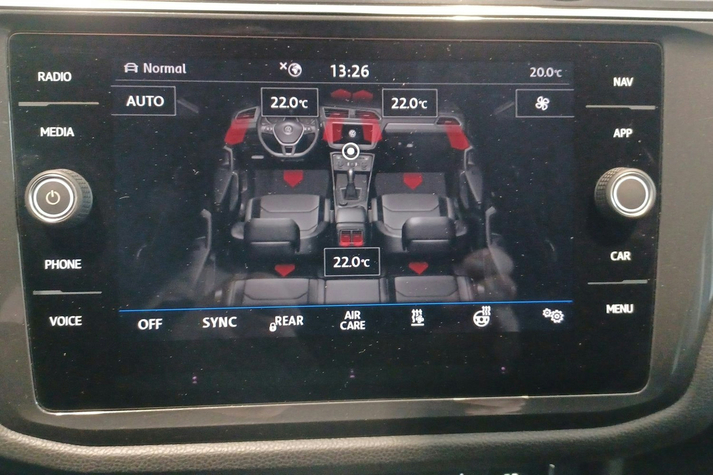 Sininen Volkswagen Tiguan Allspace 2019 kuva 28.