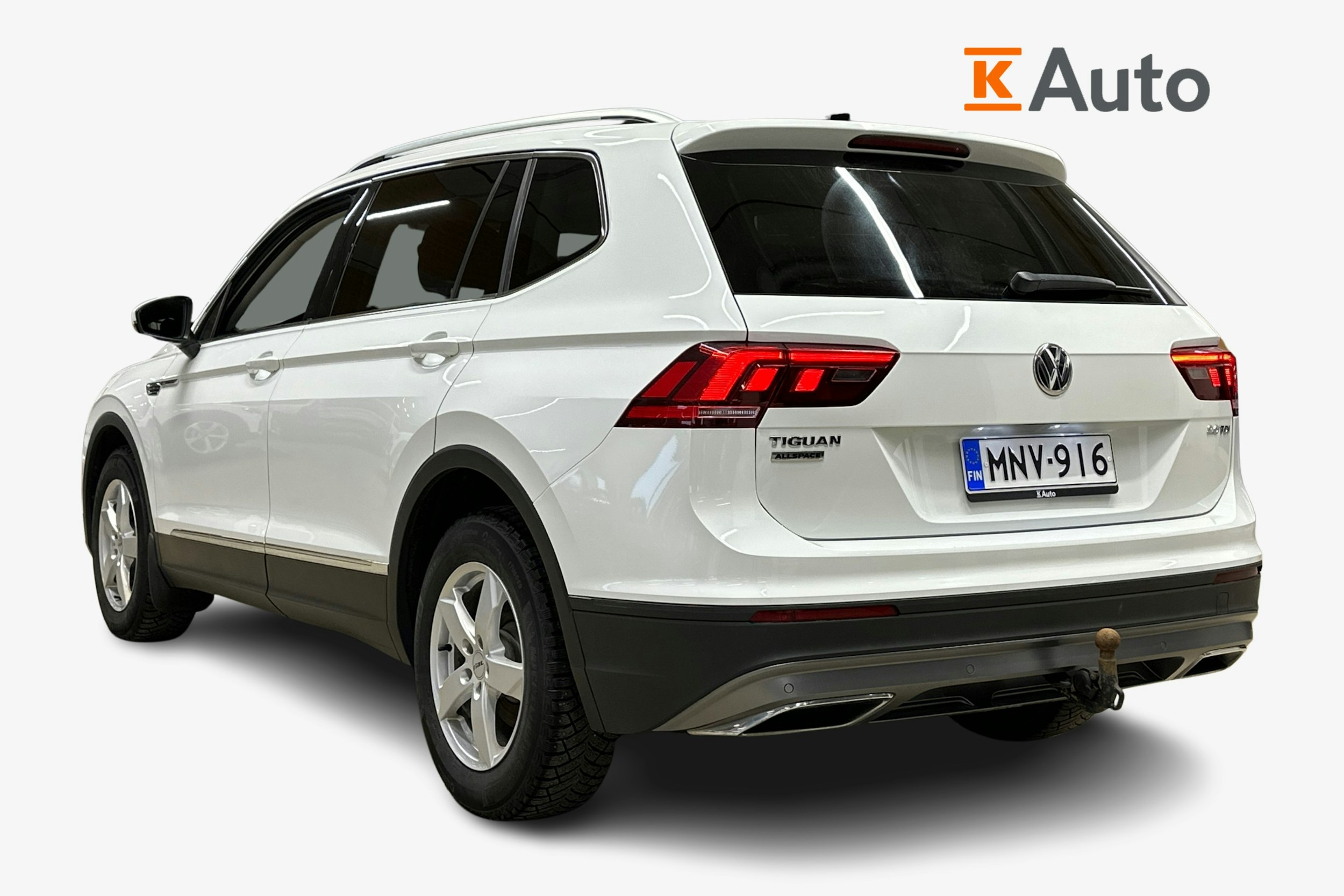 valkoinen Volkswagen Tiguan Allspace 2019 kuva 2.