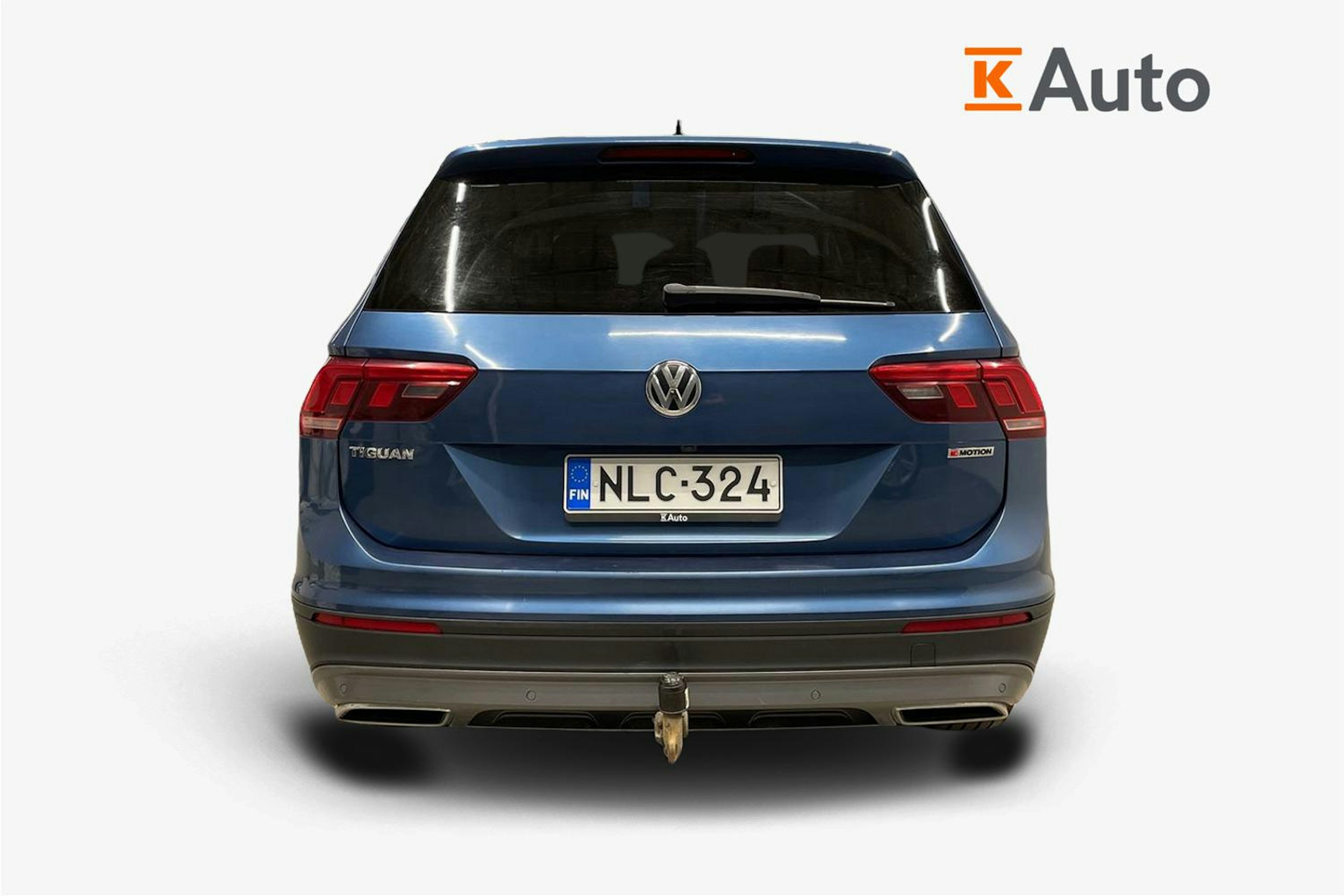 Sininen Volkswagen Tiguan Allspace 2019 kuva 3.