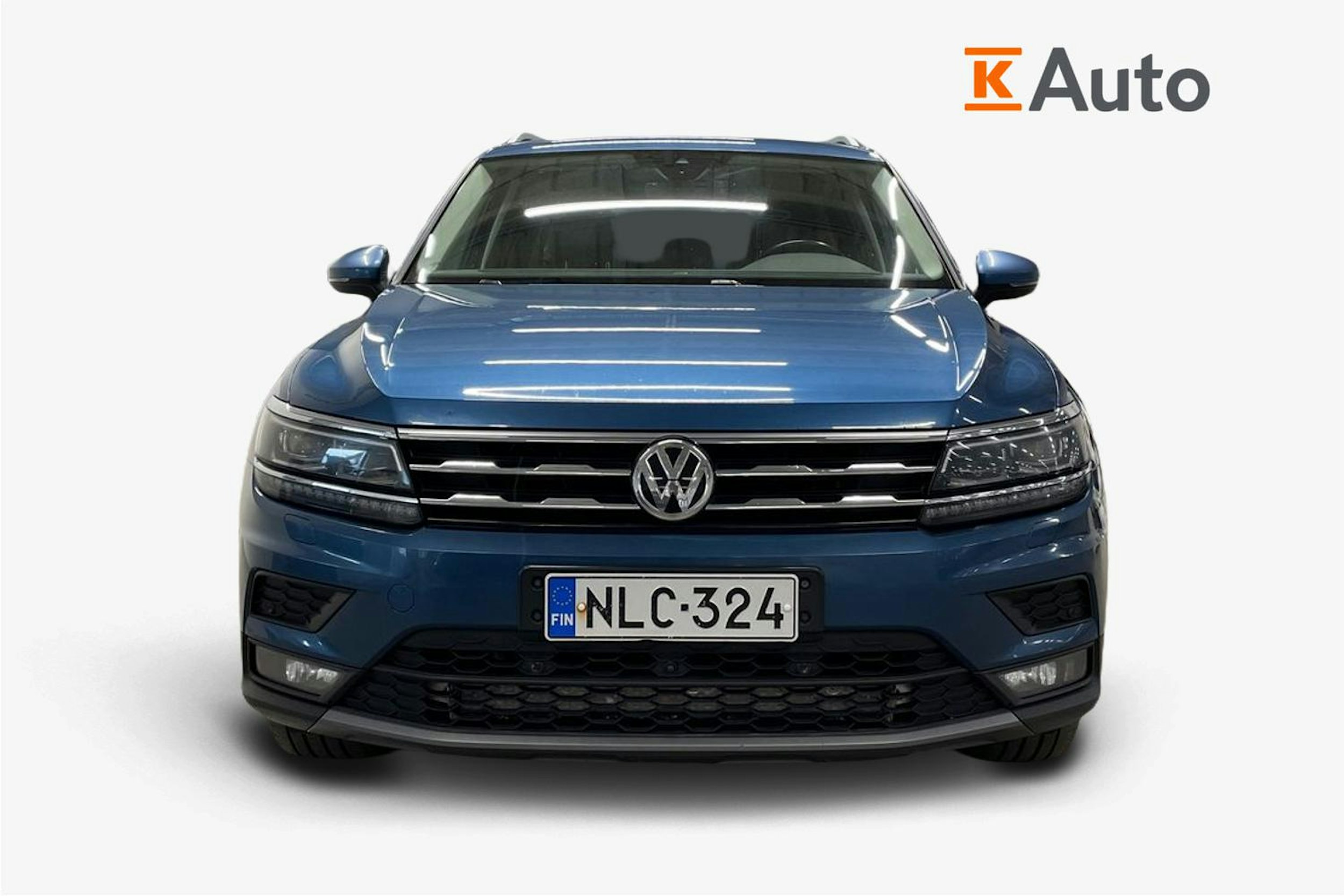 Sininen Volkswagen Tiguan Allspace 2019 kuva 5.