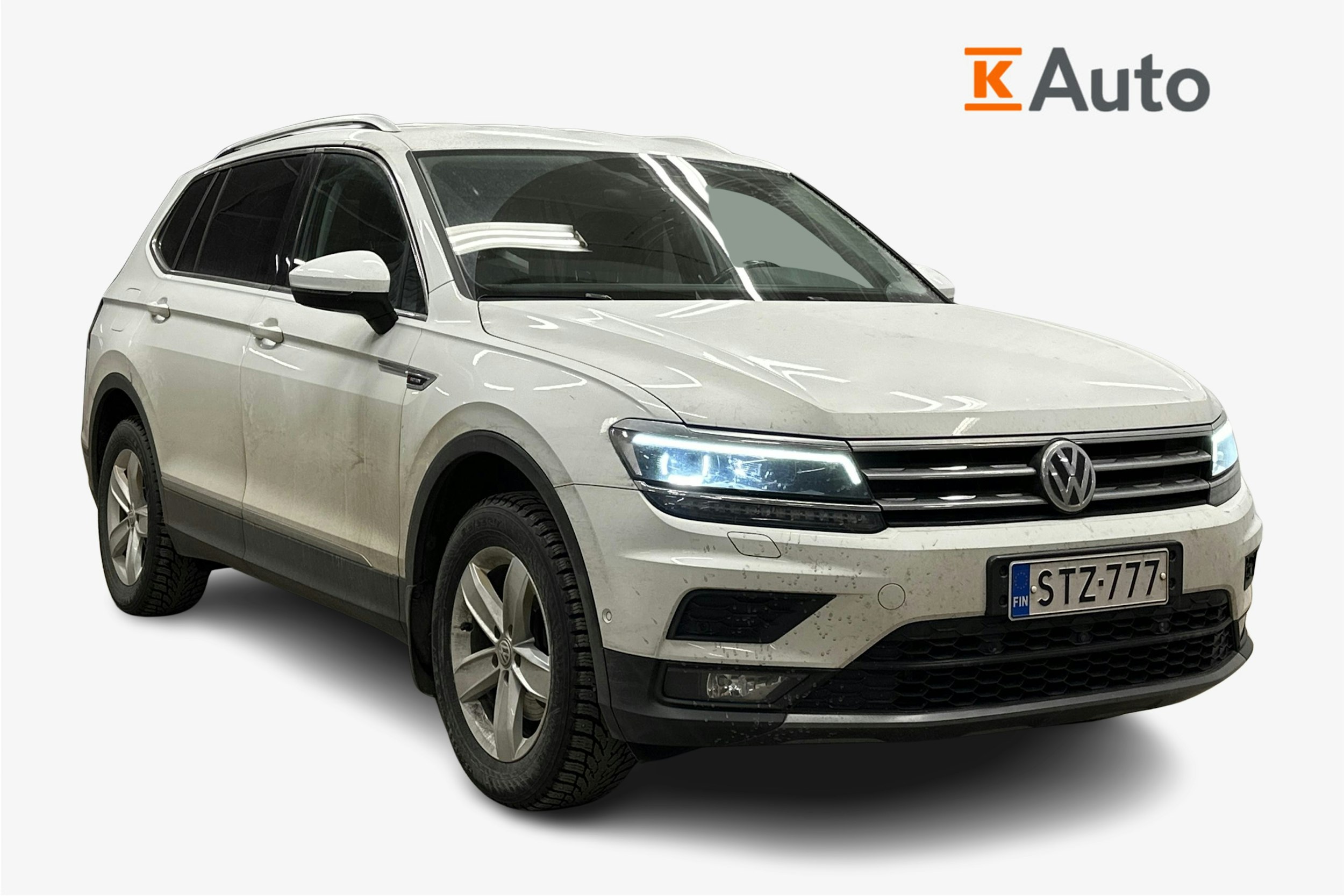 valkoinen Volkswagen Tiguan Allspace 2019 kuva 1.