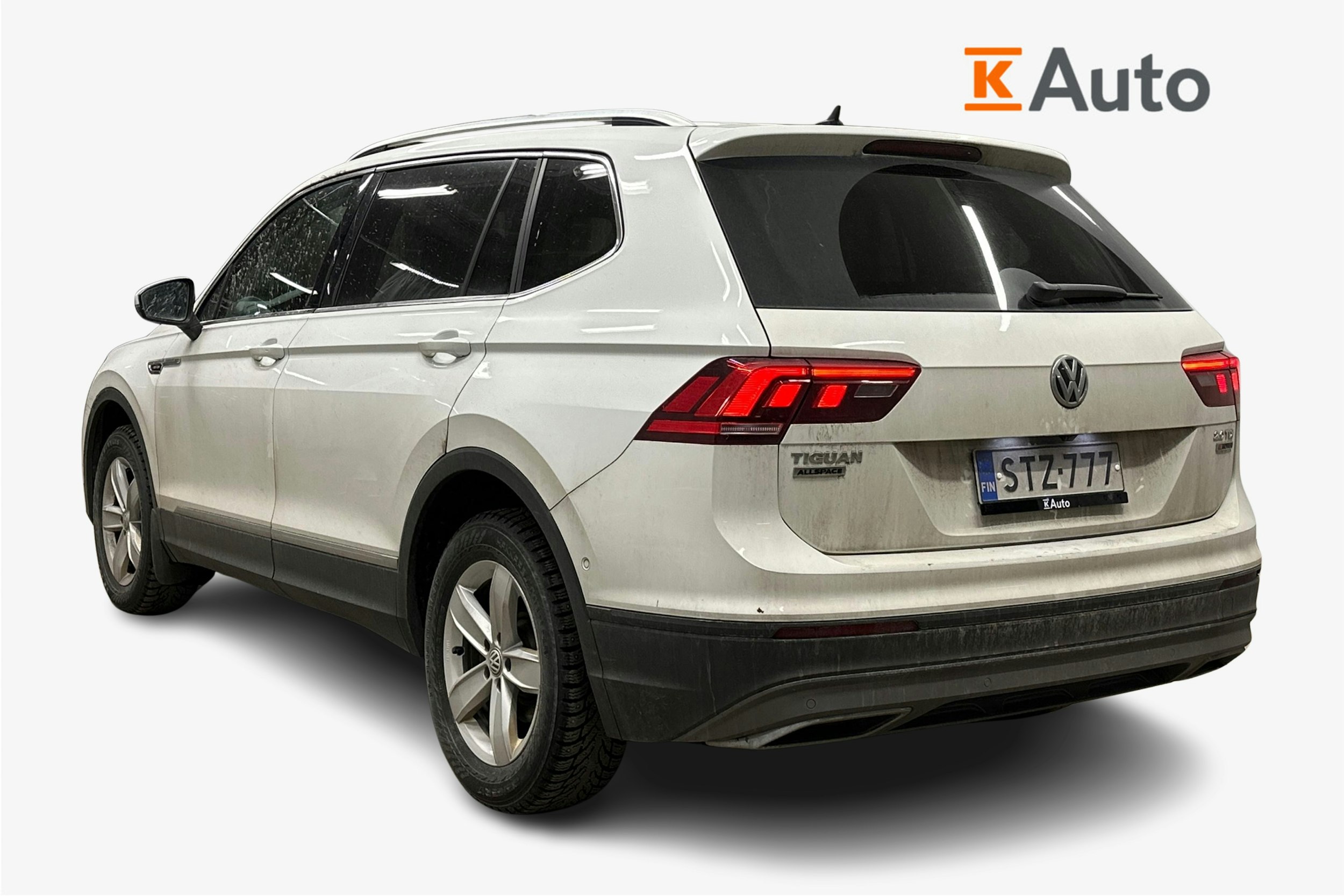valkoinen Volkswagen Tiguan Allspace 2019 kuva 2.
