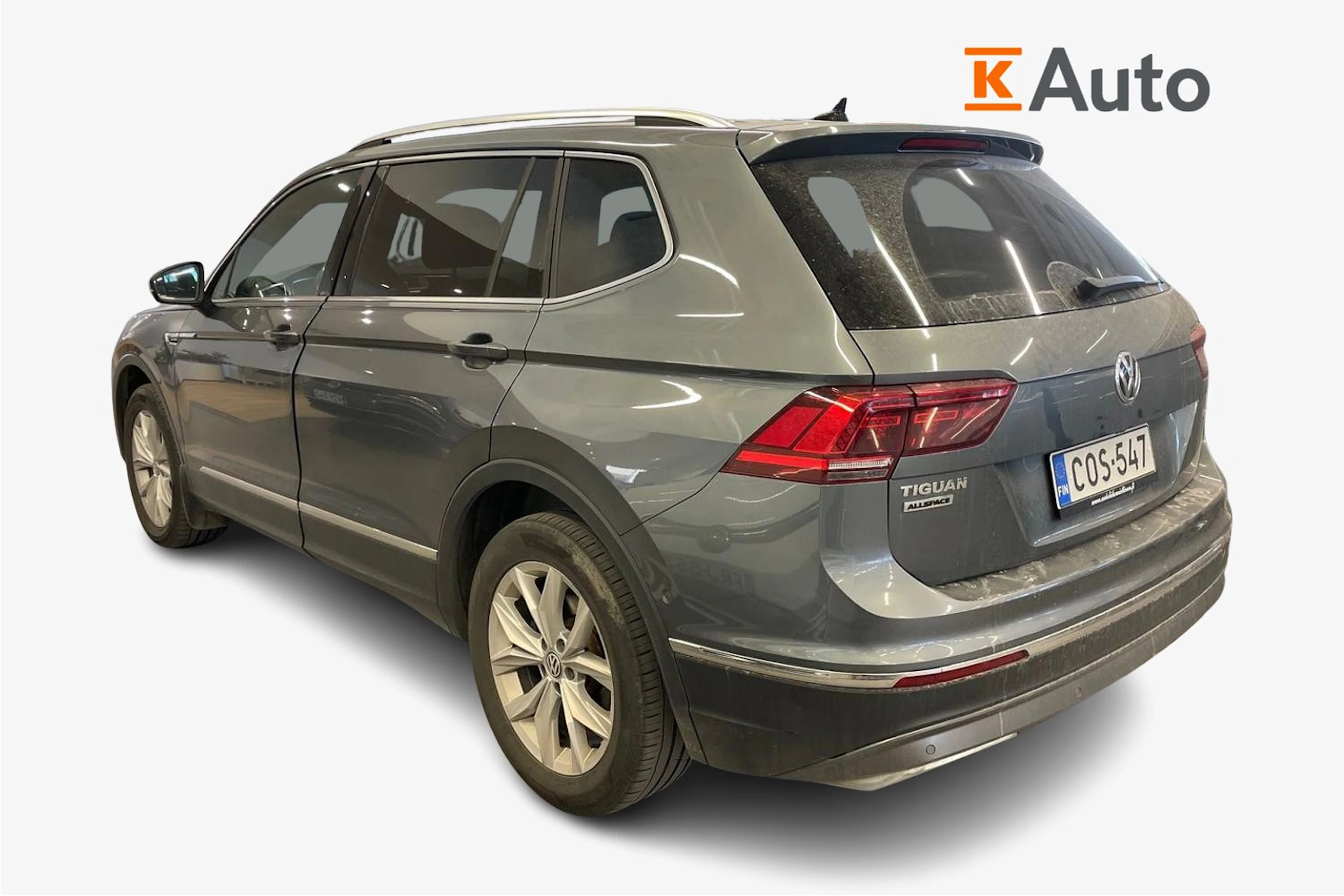 Harmaa Volkswagen Tiguan Allspace 2020 kuva 2.