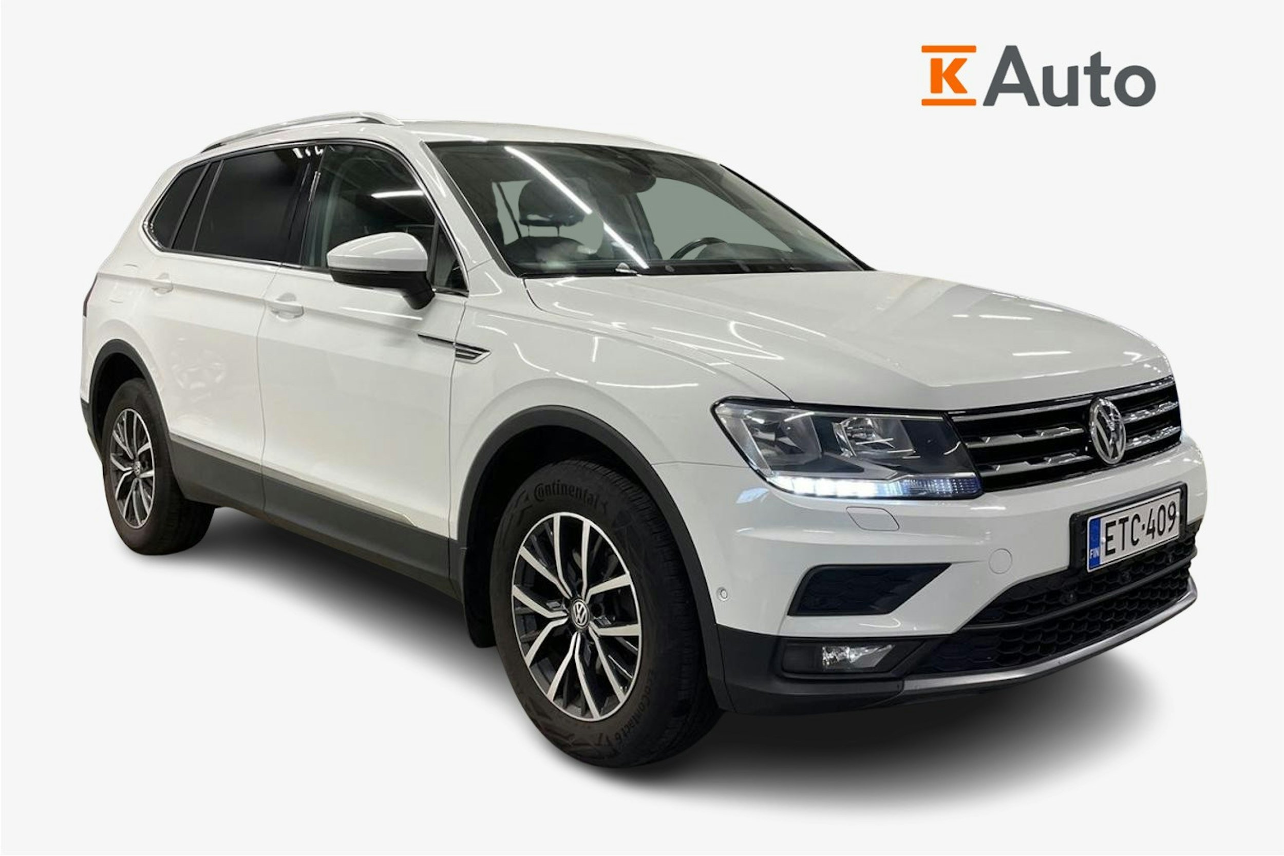 valkoinen Volkswagen Tiguan Allspace 2020 kuva 1.