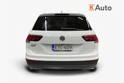 valkoinen Volkswagen Tiguan Allspace 2020 kuva 3.