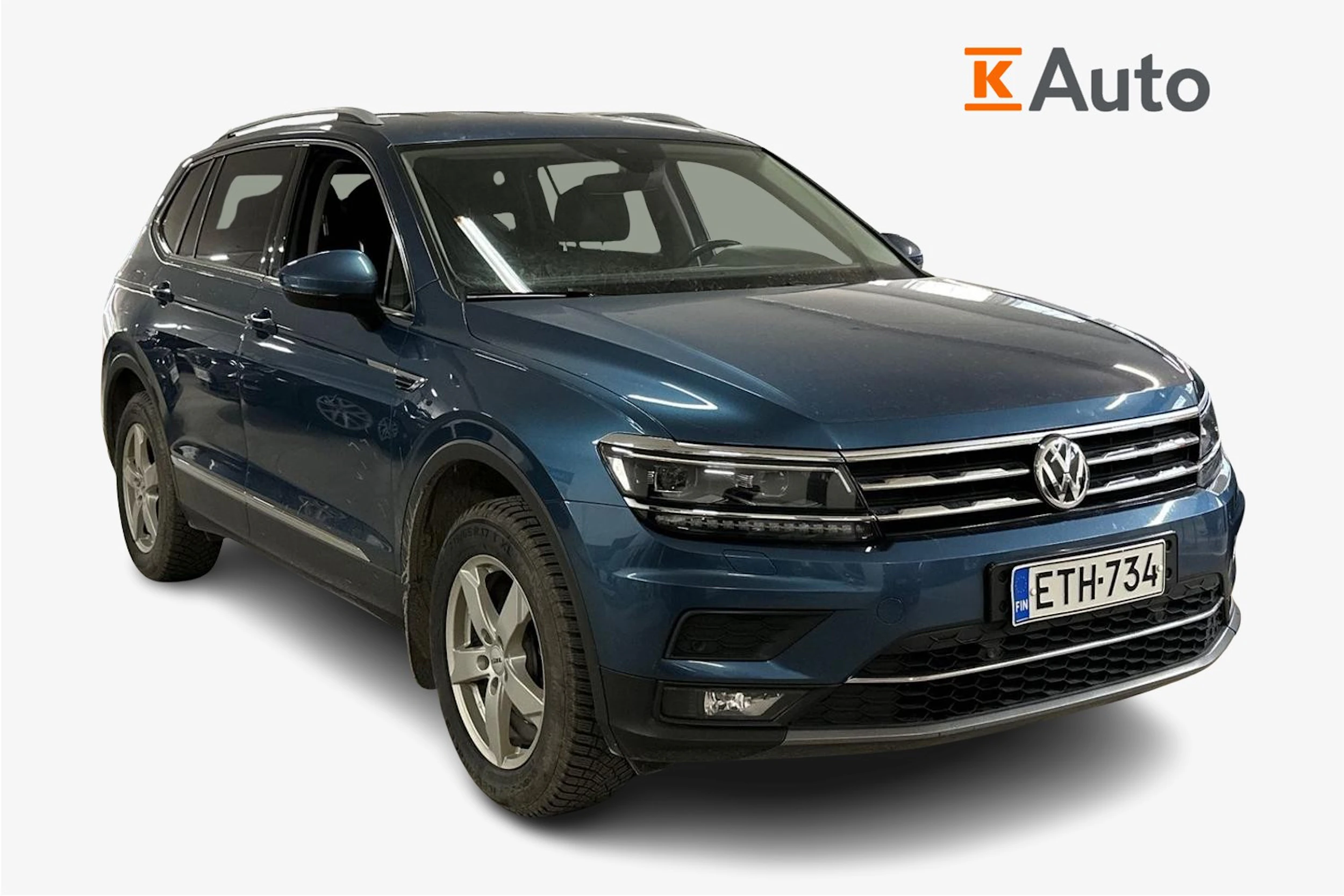 sininen Volkswagen Tiguan Allspace 2020 kuva 1.