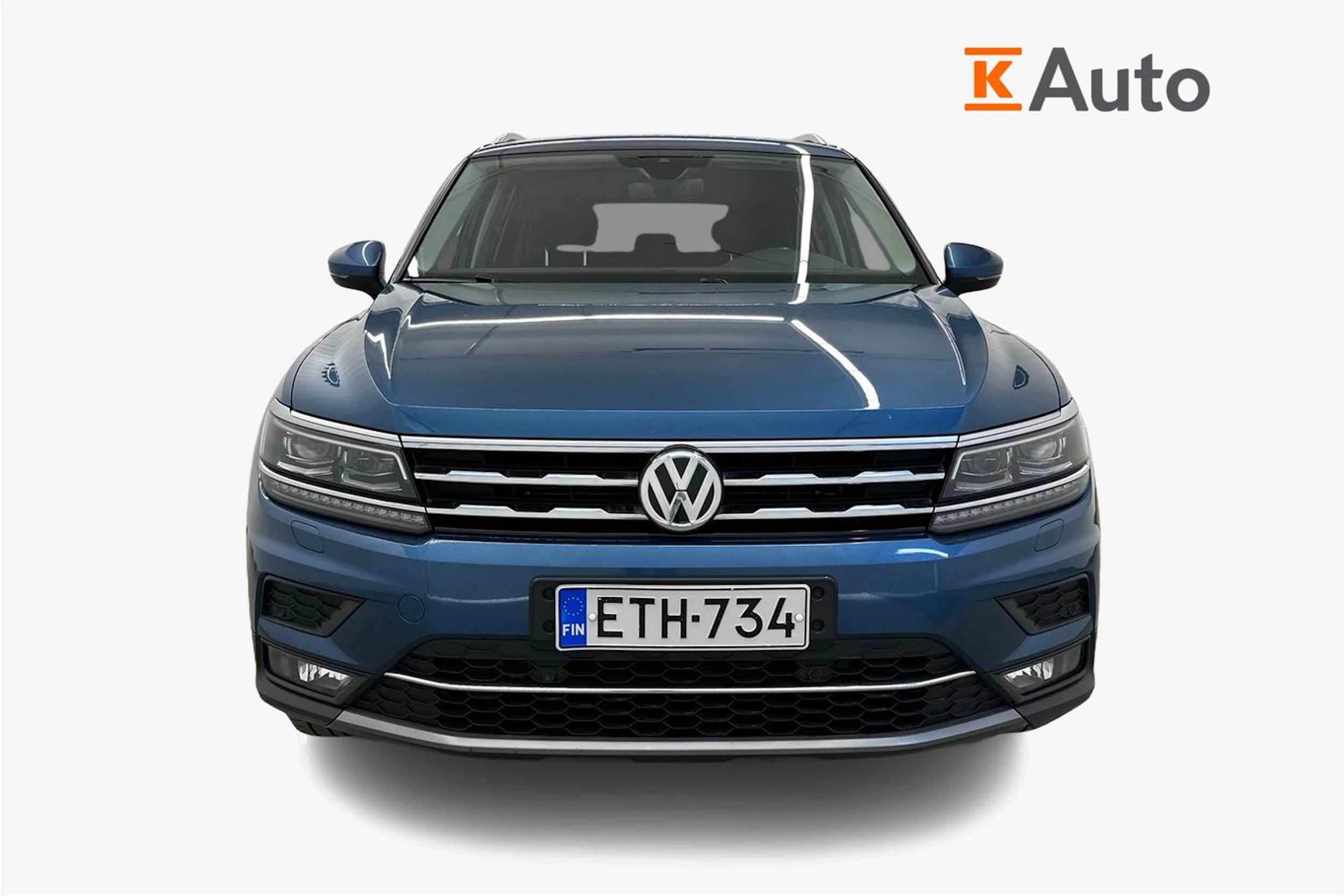 sininen Volkswagen Tiguan Allspace 2020 kuva 4.