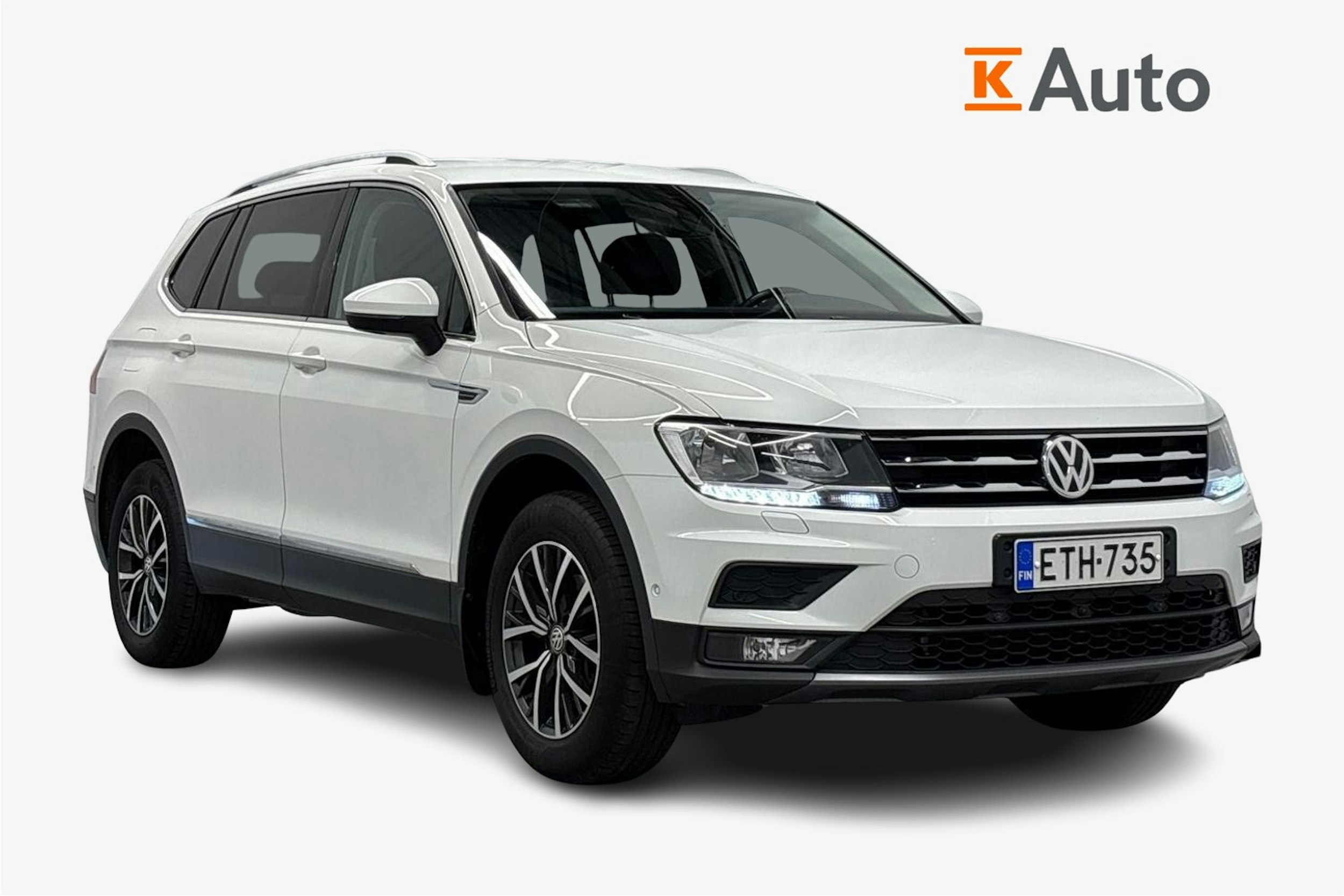 valkoinen Volkswagen Tiguan Allspace 2020 kuva 1.