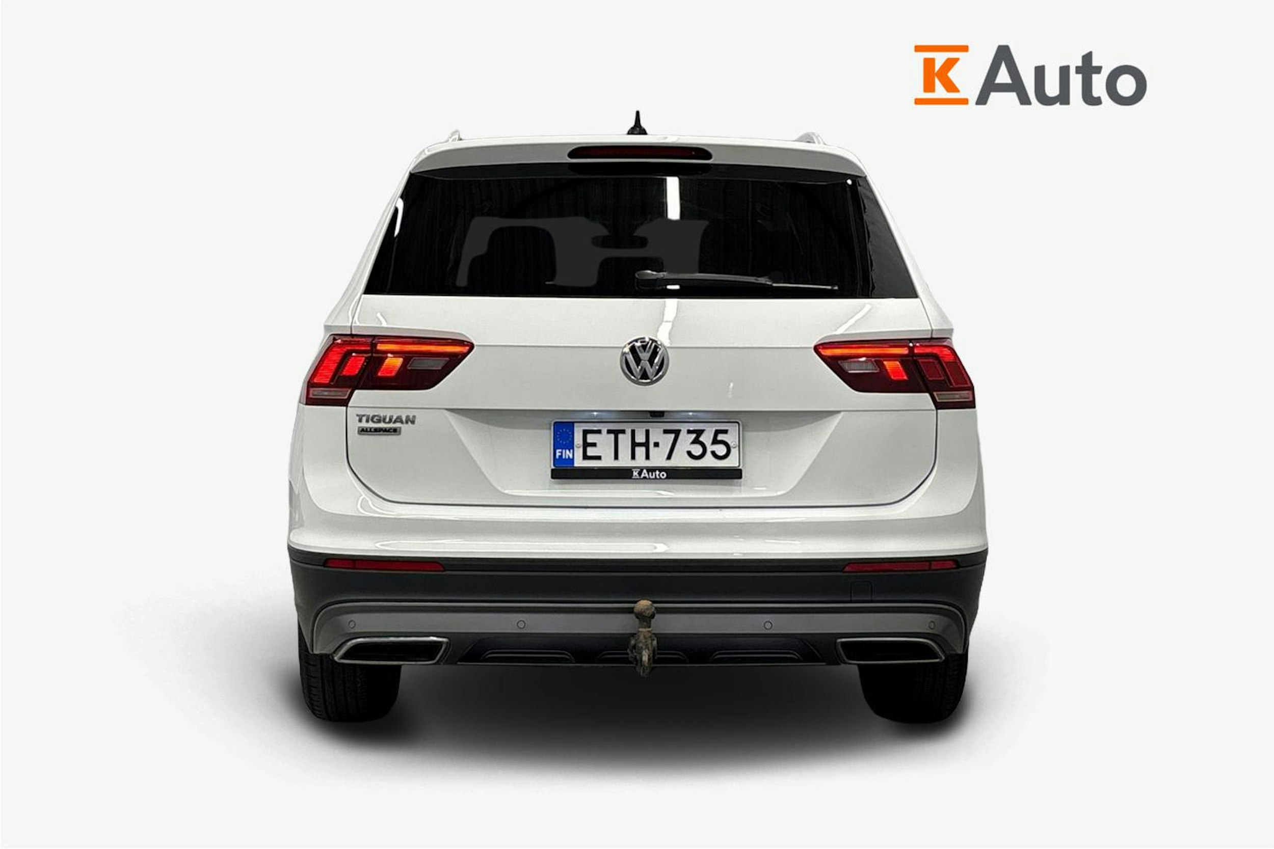 valkoinen Volkswagen Tiguan Allspace 2020 kuva 3.