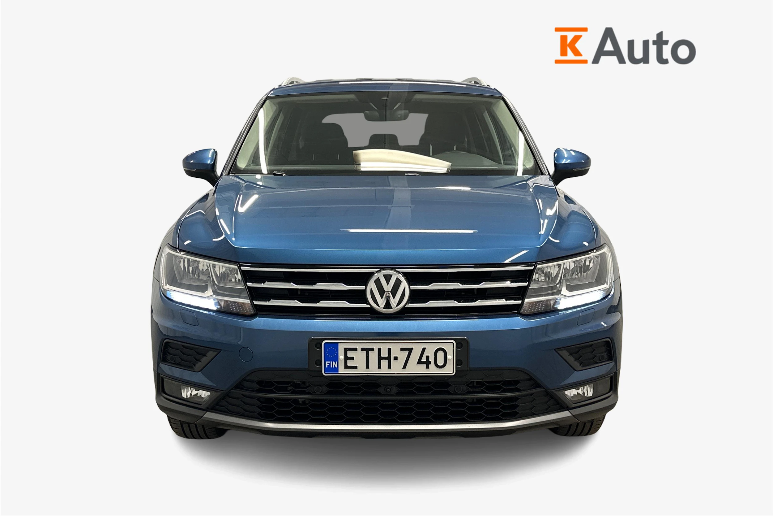 Sininen Volkswagen Tiguan Allspace 2020 kuva 4.