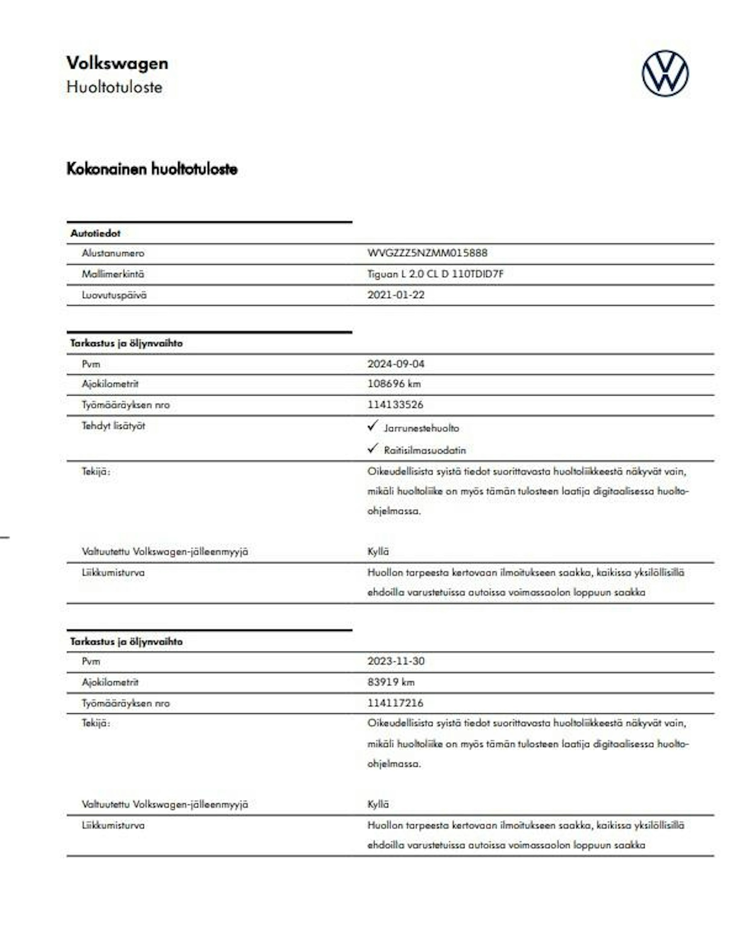 musta Volkswagen Tiguan Allspace 2021 kuva 29.