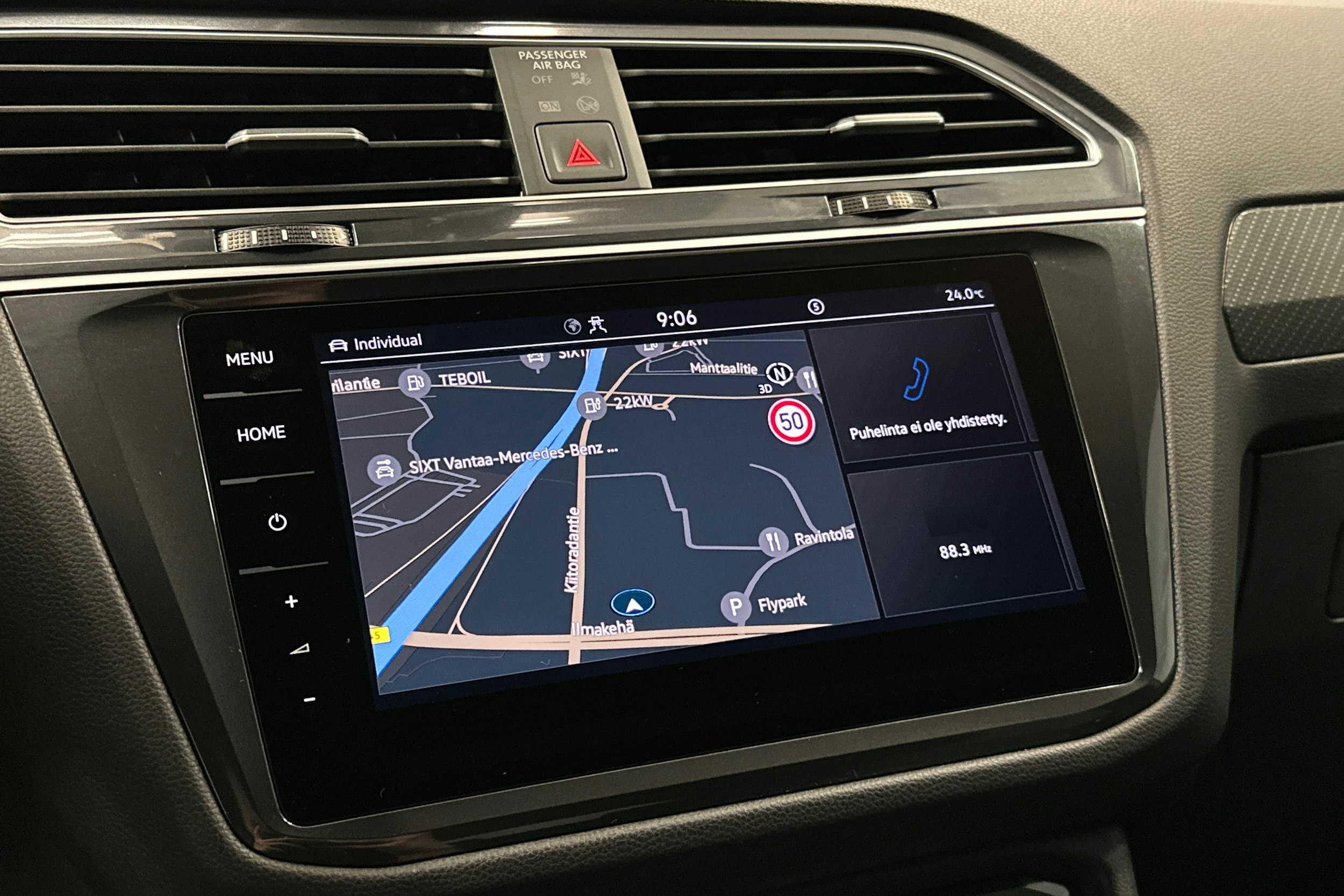 met. harmaa Volkswagen Tiguan Allspace 2024 kuva 20.