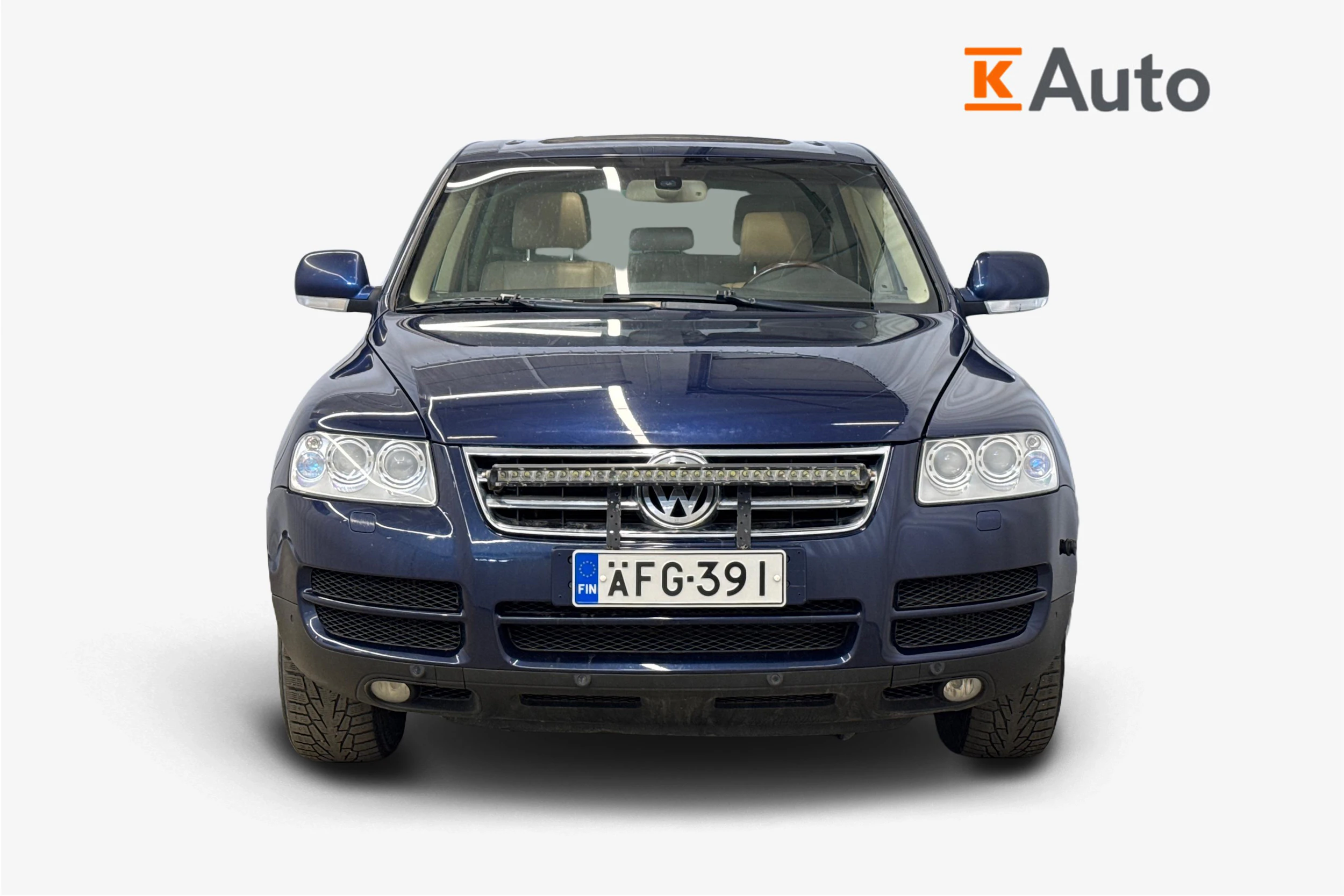 sininen Volkswagen Touareg 2005 kuva 4.