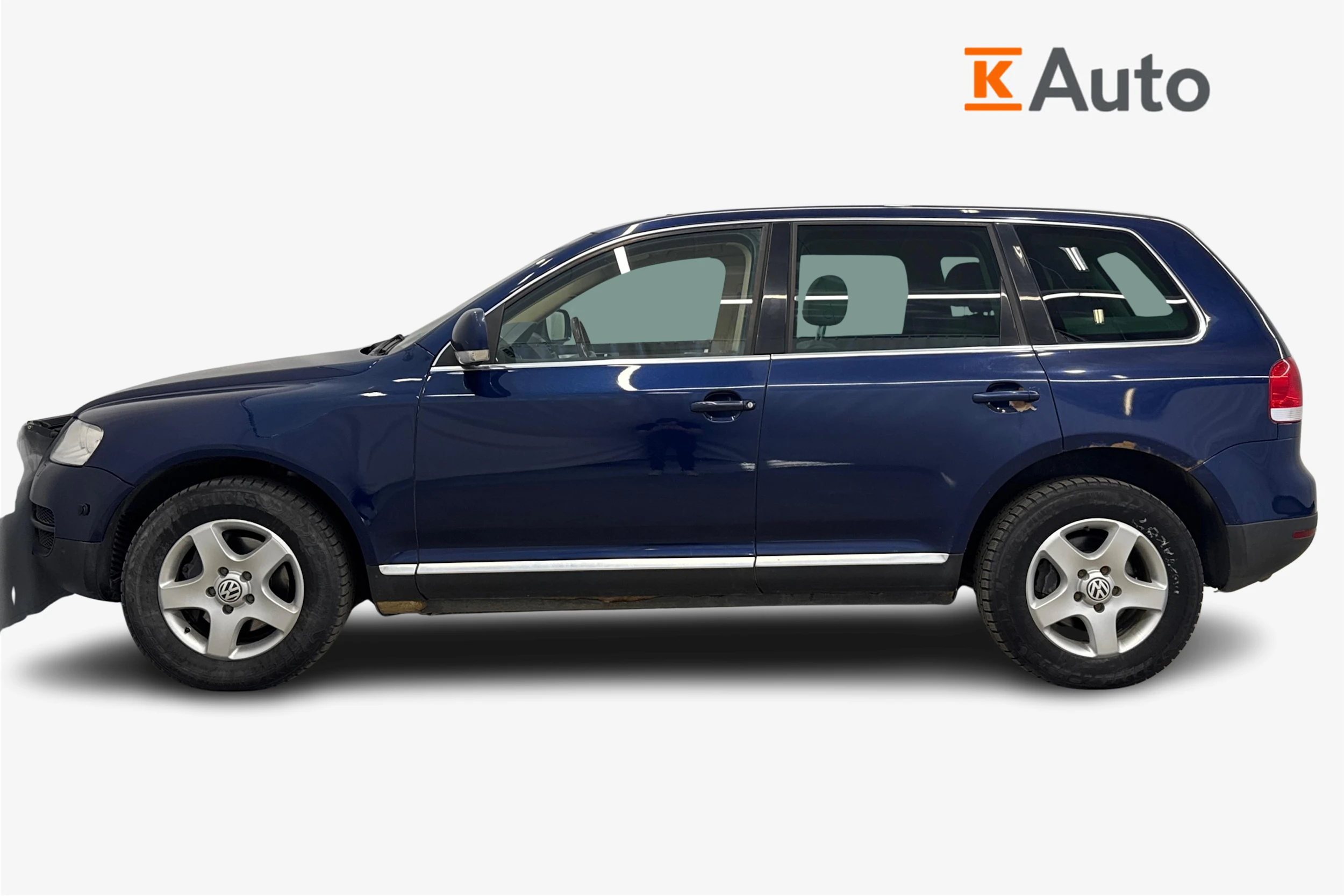 sininen Volkswagen Touareg 2005 kuva 5.