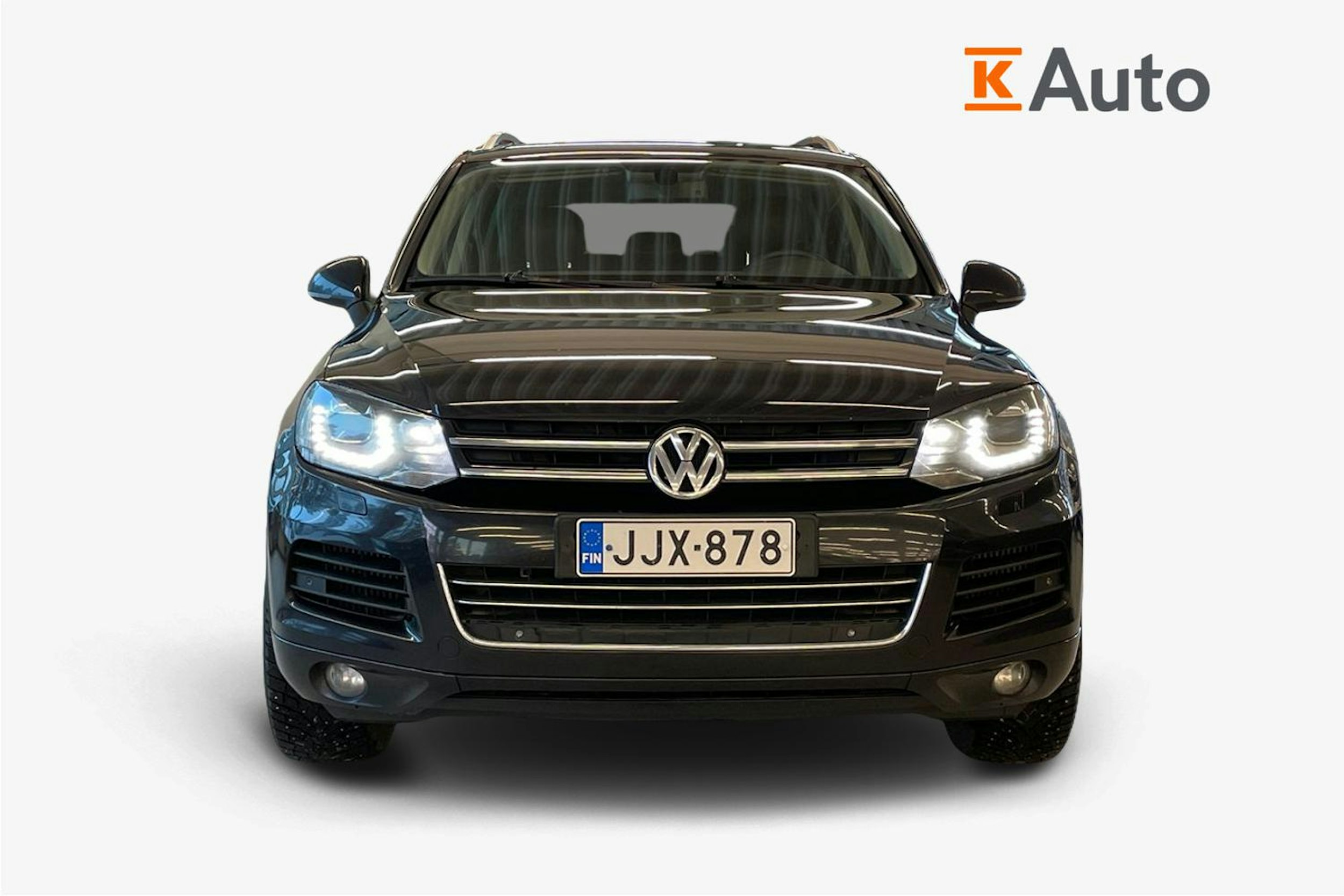 Musta Volkswagen TOUAREG 2011 kuva 4.