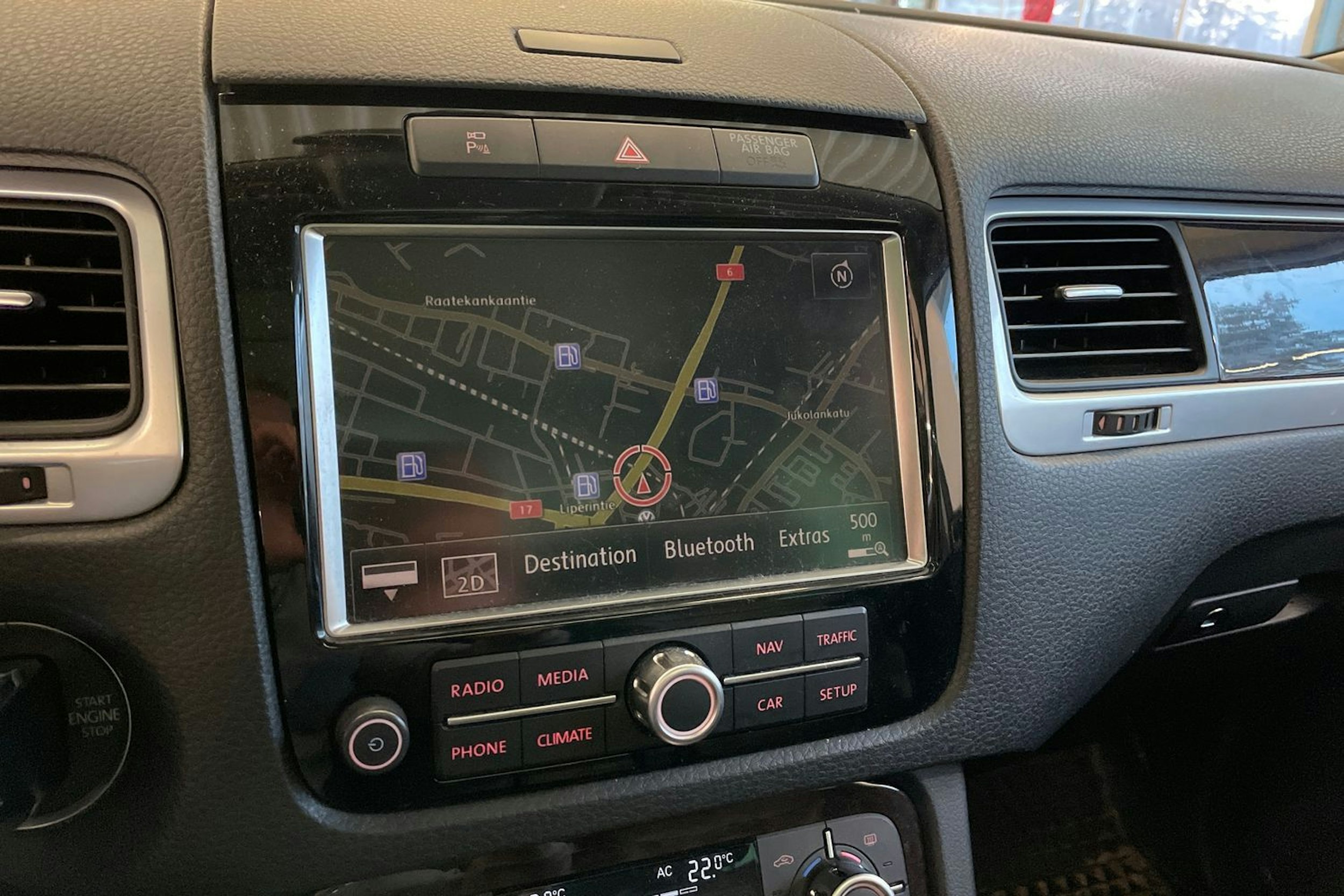 Musta Volkswagen TOUAREG 2011 kuva 19.