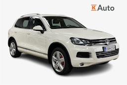 Valkoinen Volkswagen TOUAREG 2011 kuva 1.