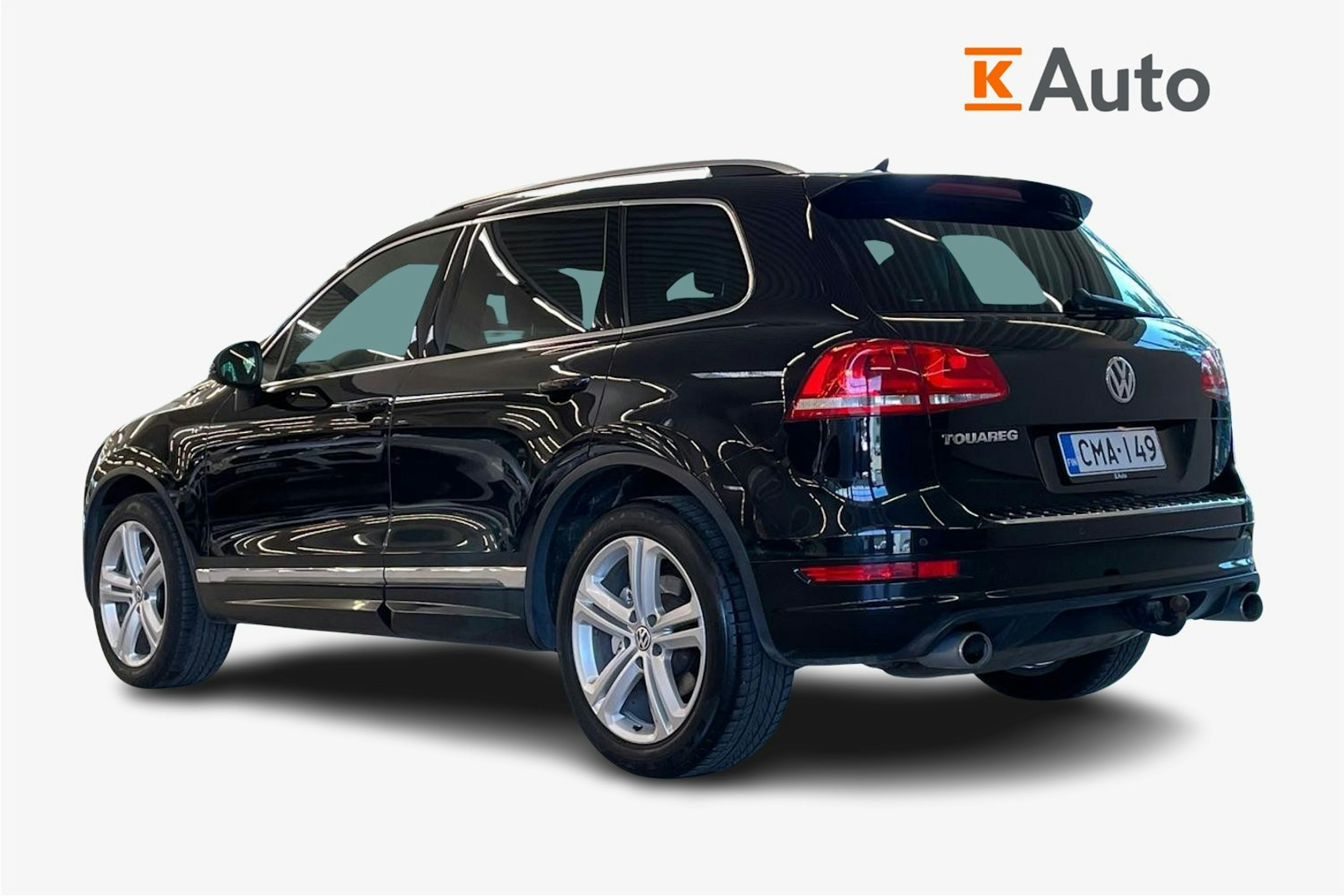 Musta Volkswagen TOUAREG 2013 kuva 2.
