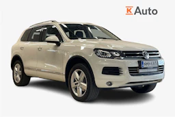 Valkoinen Volkswagen TOUAREG 2014 kuva 1.