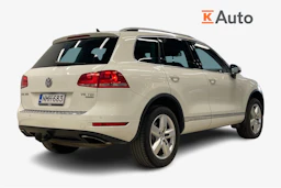 Valkoinen Volkswagen TOUAREG 2014 kuva 3.