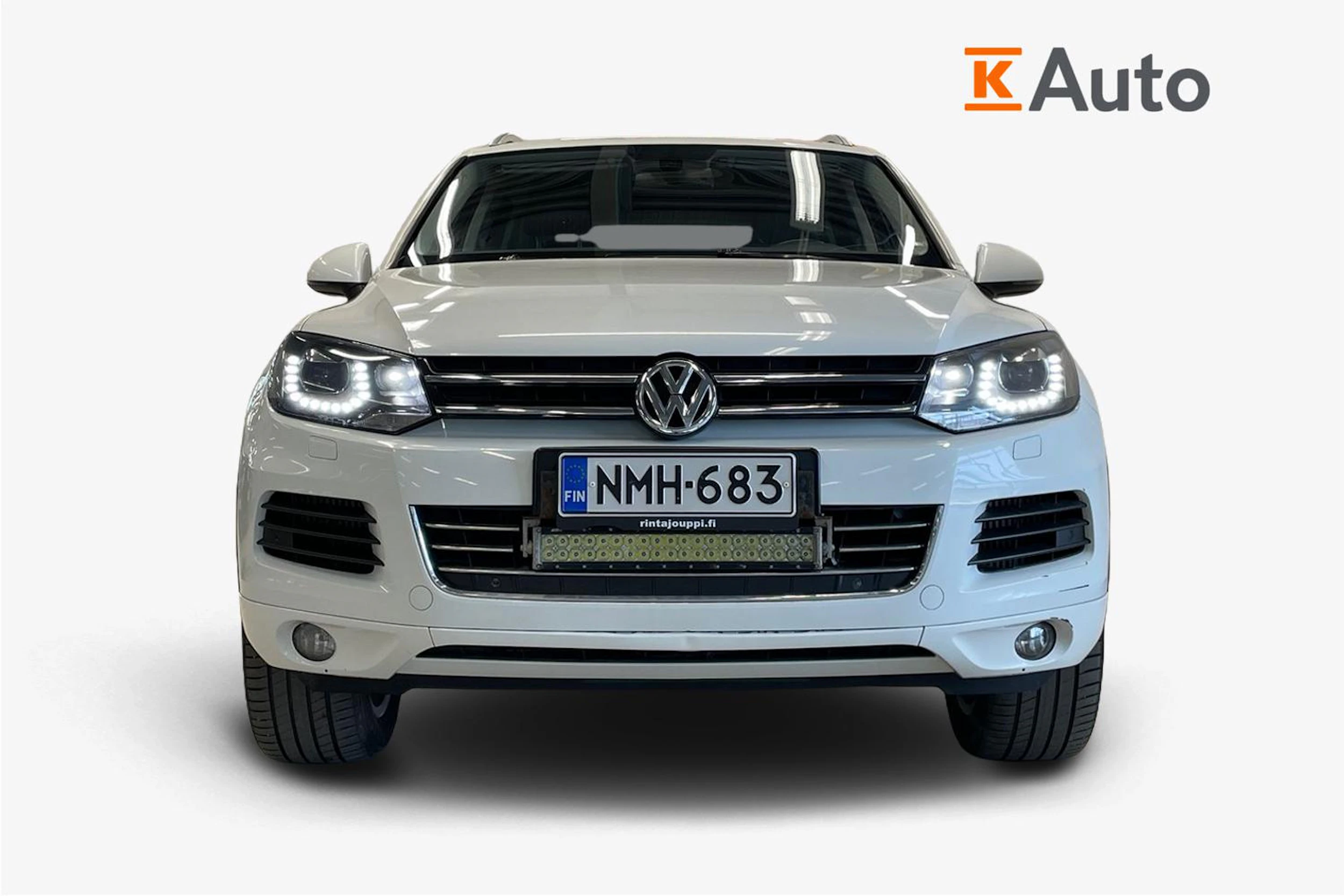 Valkoinen Volkswagen TOUAREG 2014 kuva 5.