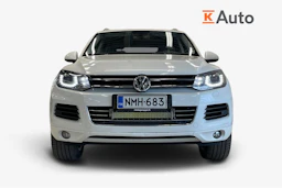 Valkoinen Volkswagen TOUAREG 2014 kuva 5.