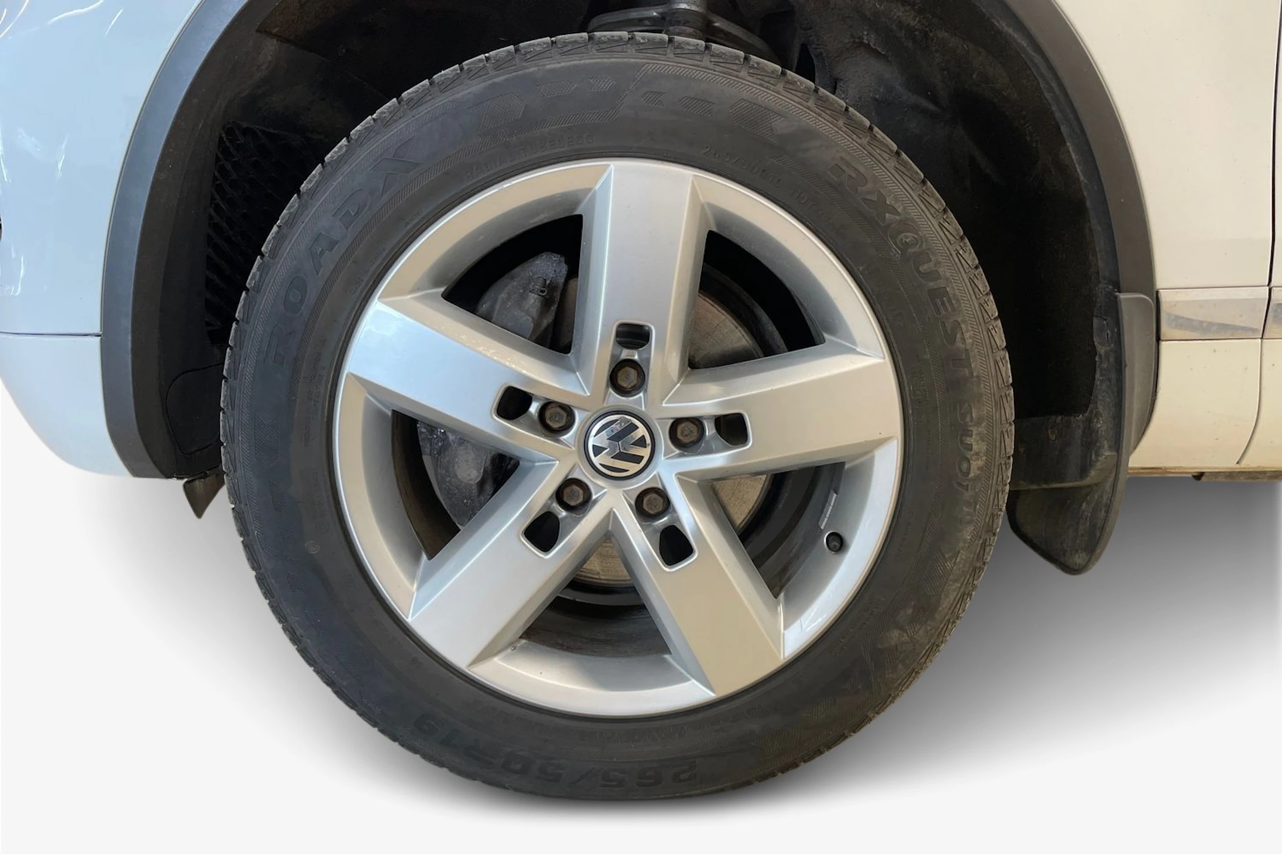 Valkoinen Volkswagen TOUAREG 2014 kuva 12.