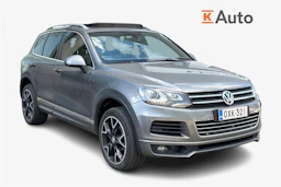 harmaa Volkswagen Touareg 2014 kuva 1.
