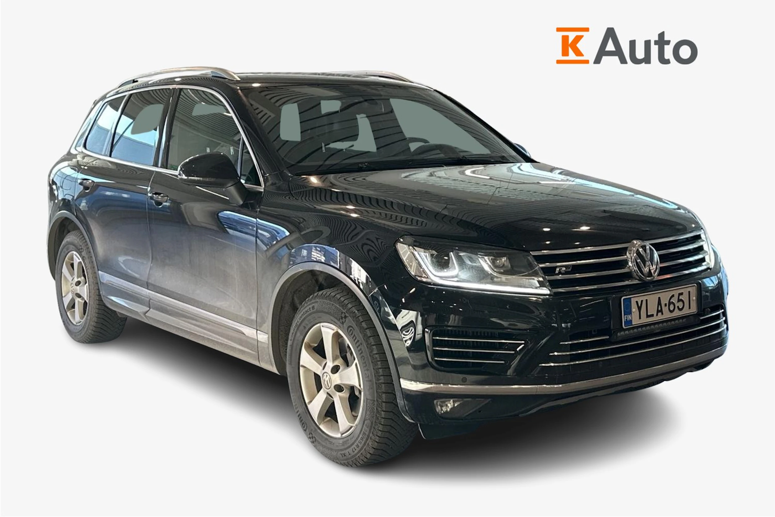 musta Volkswagen Touareg 2015 kuva 1.
