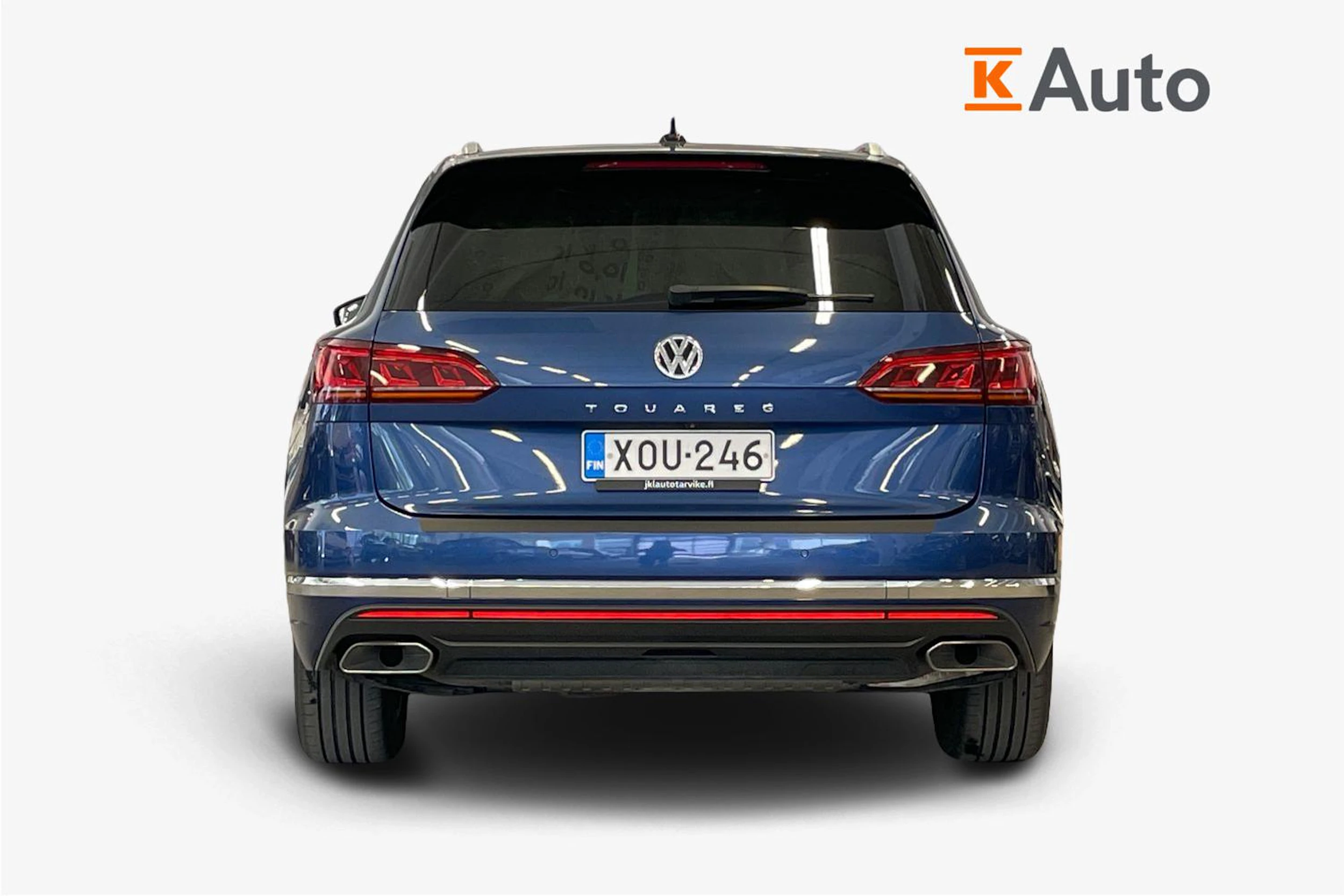 Sininen Volkswagen TOUAREG 2018 kuva 4.