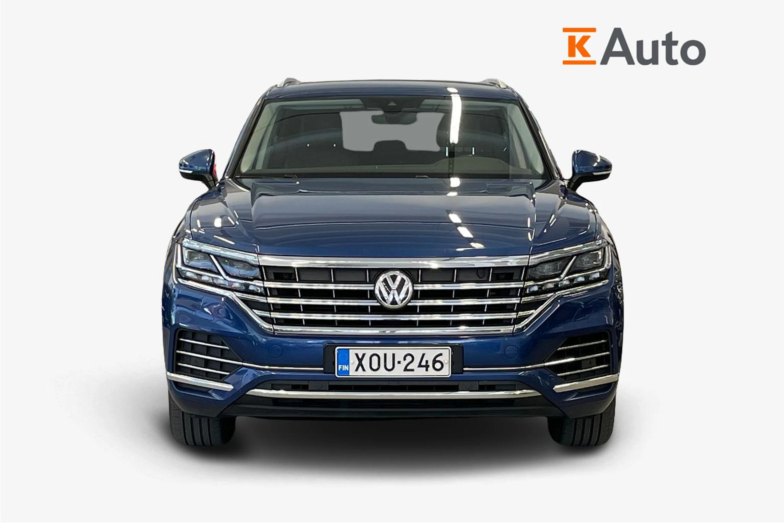 Sininen Volkswagen TOUAREG 2018 kuva 5.