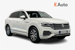 valkoinen Volkswagen Touareg 2019 kuva 1.