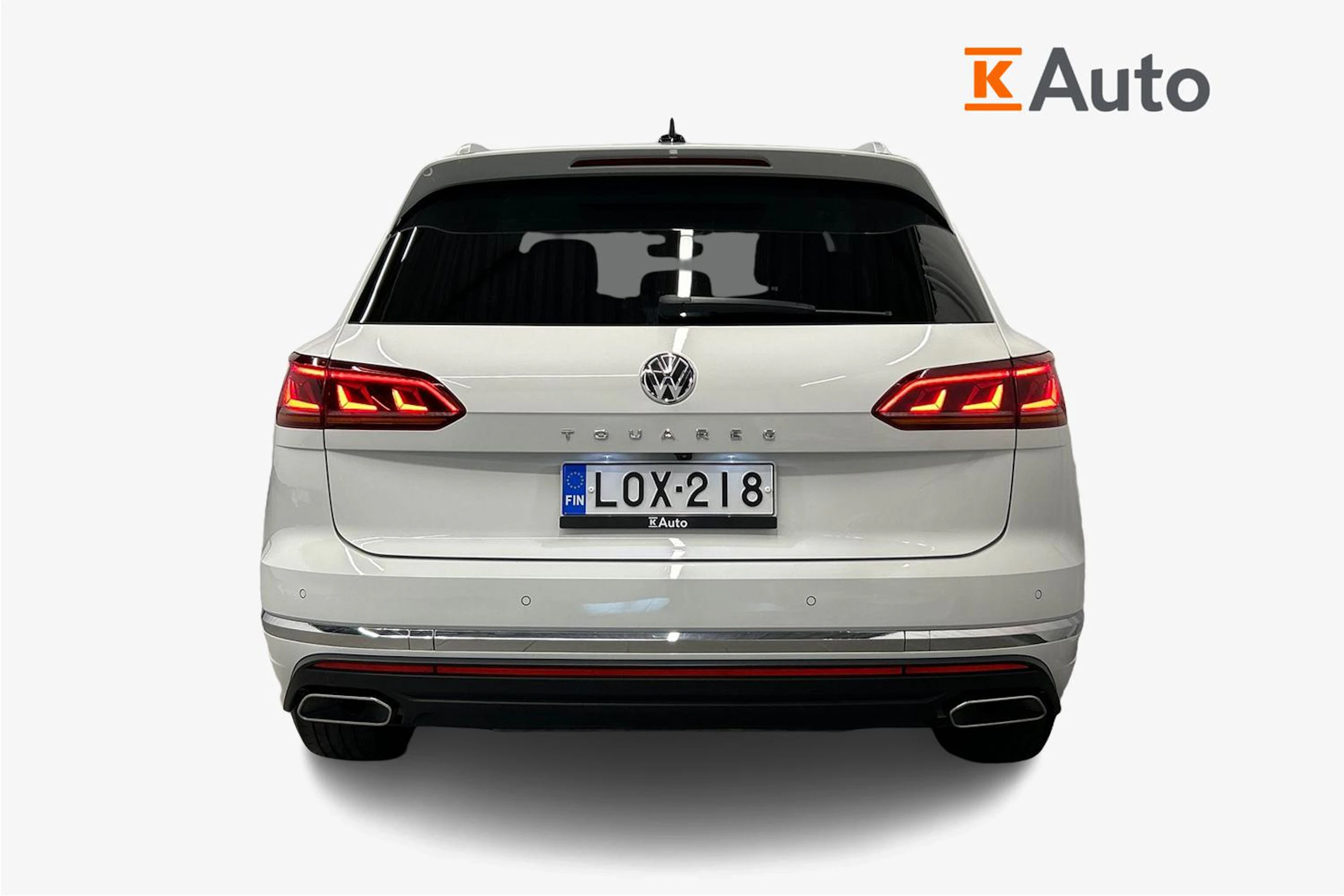valkoinen Volkswagen Touareg 2019 kuva 3.