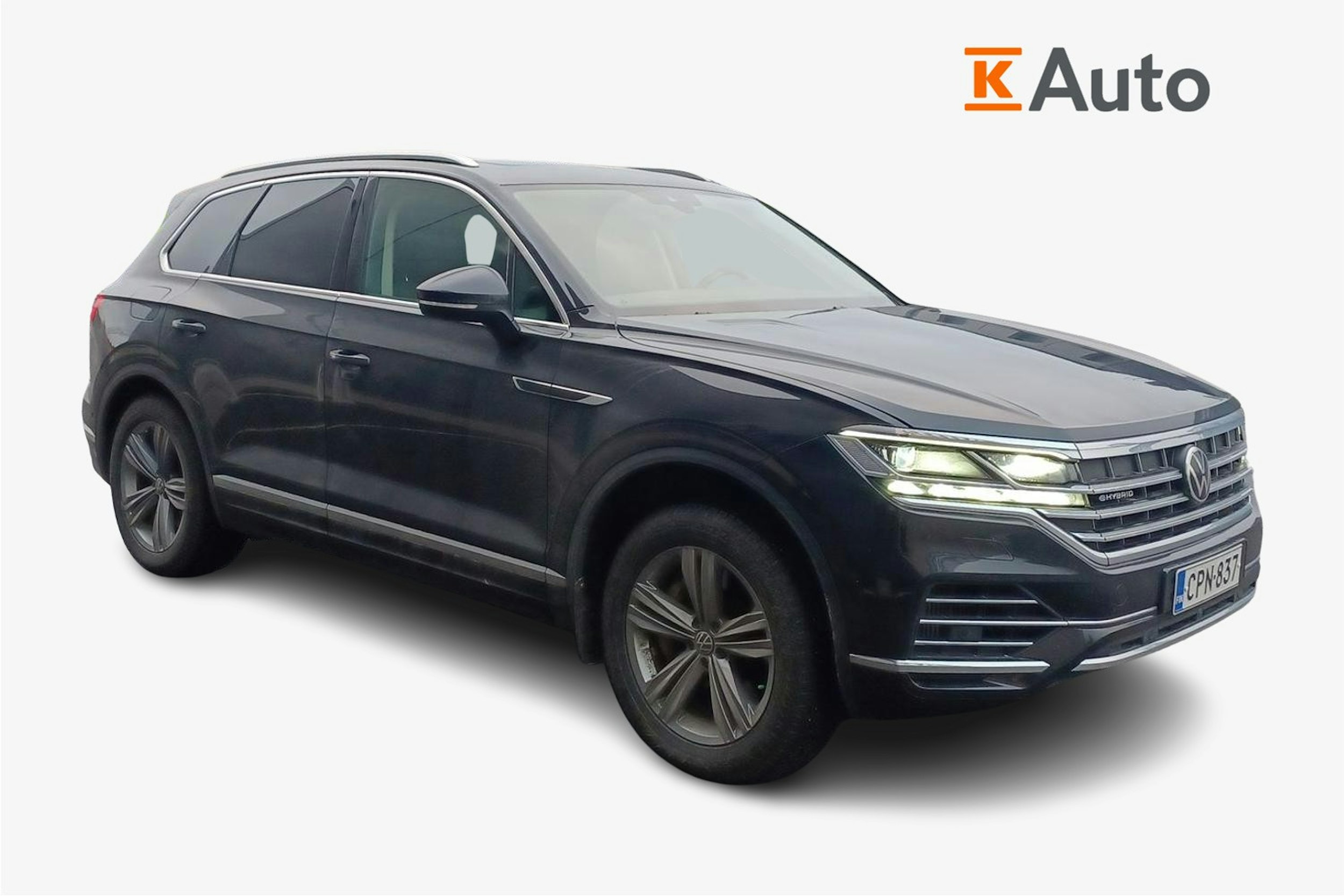 musta Volkswagen Touareg 2021 kuva 1.